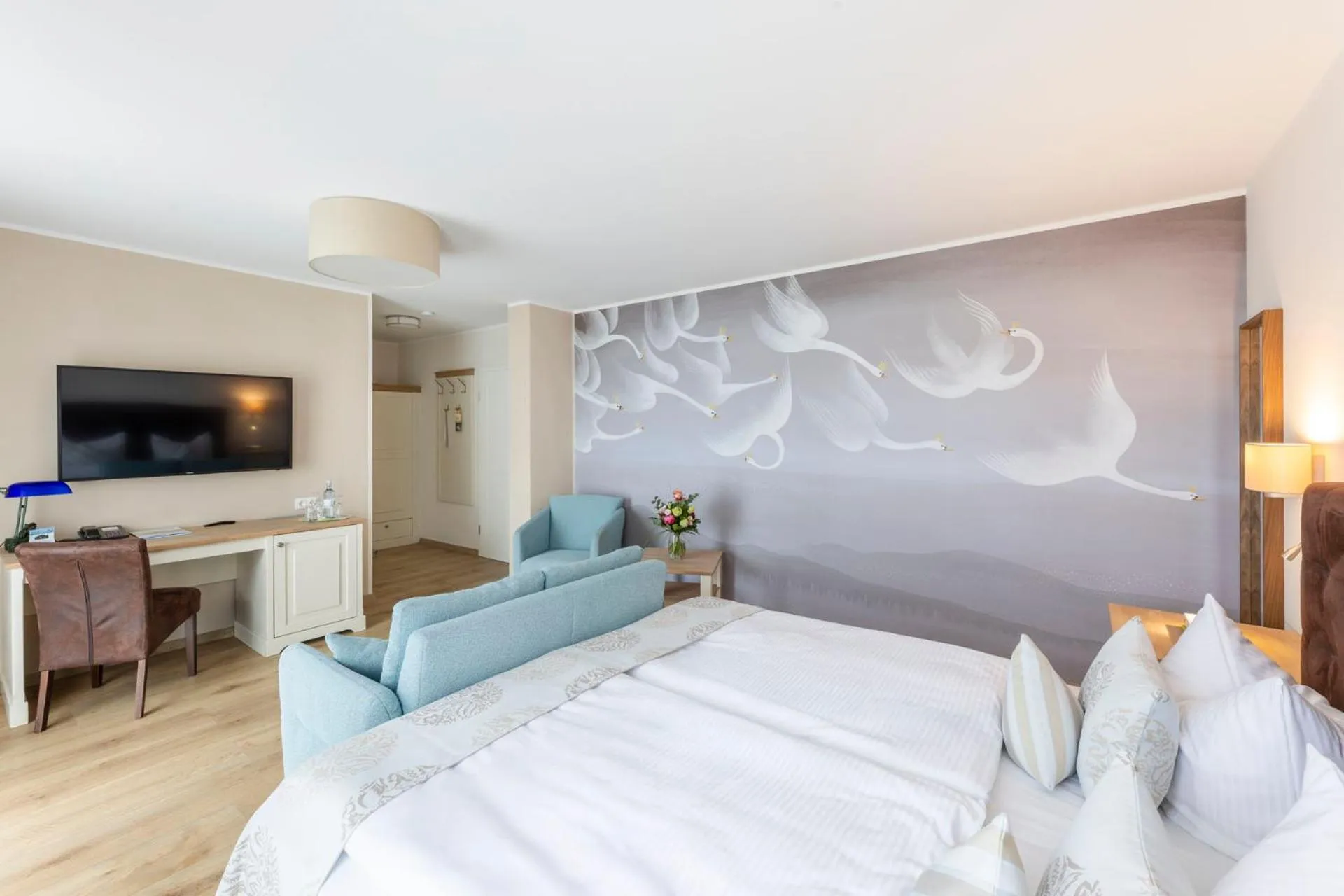 Bed in Hotel Nautilus