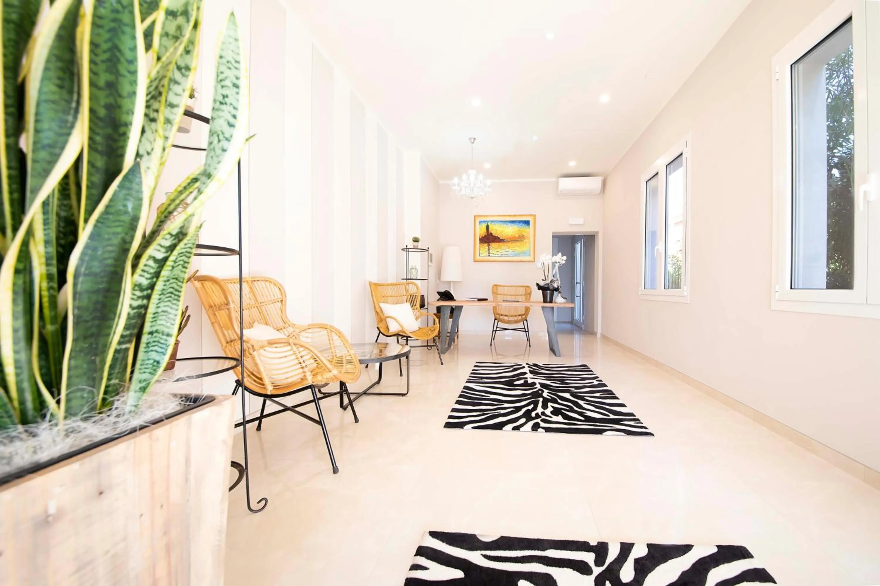 Lobby or reception in Apart-Hotel la Rocchetta