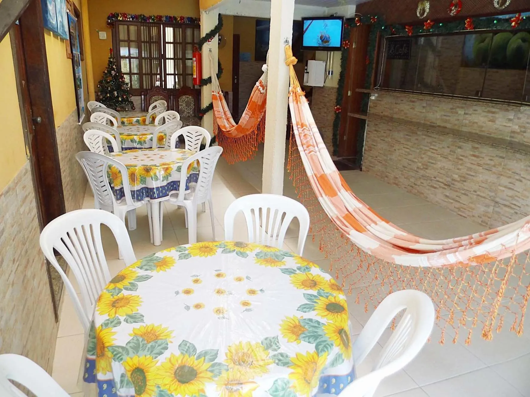 Lobby or reception in Casa e Praia Hospedaria