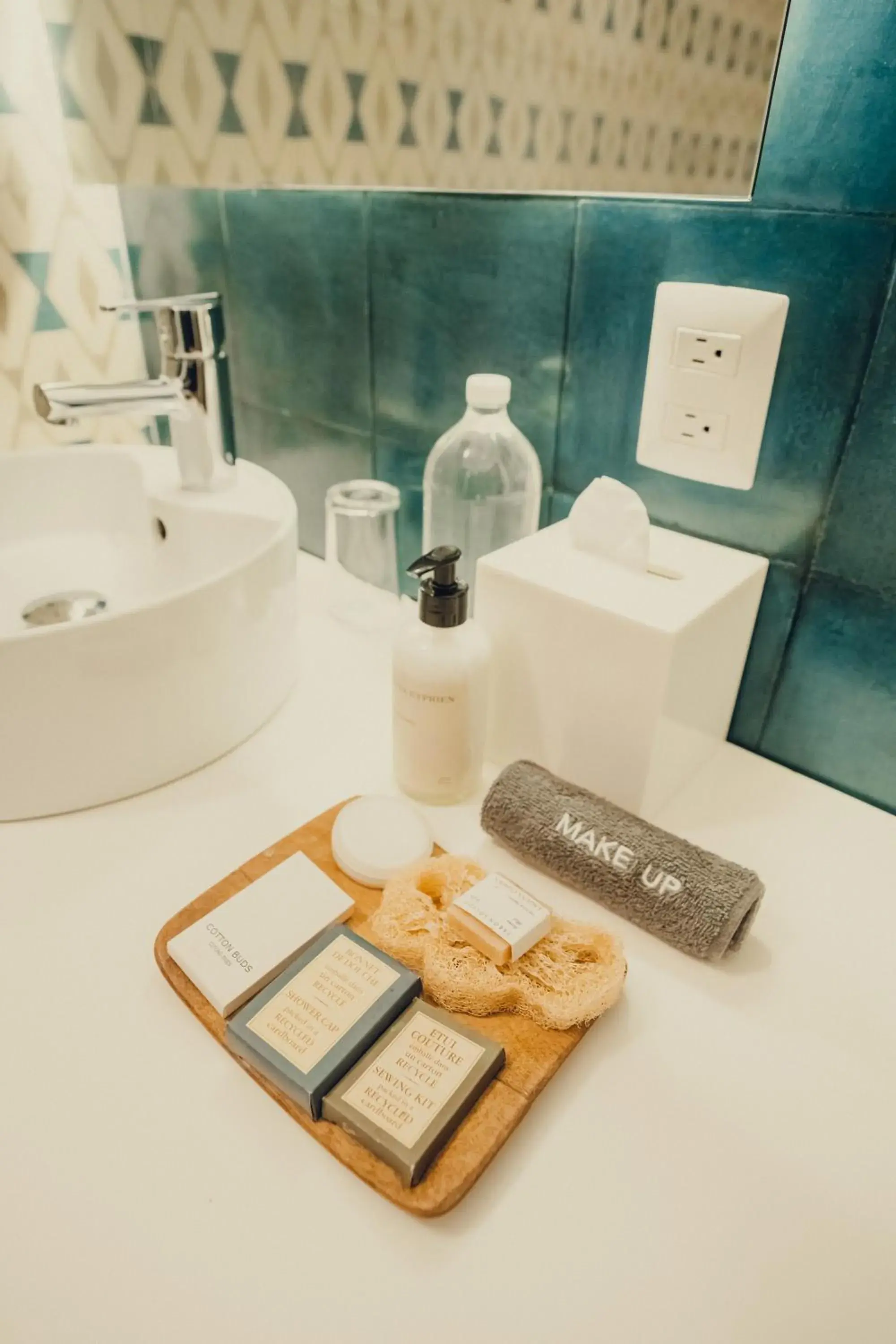 Bathroom in Hotel Azul de Oaxaca Bathroom in Hotel Azul de Oaxaca