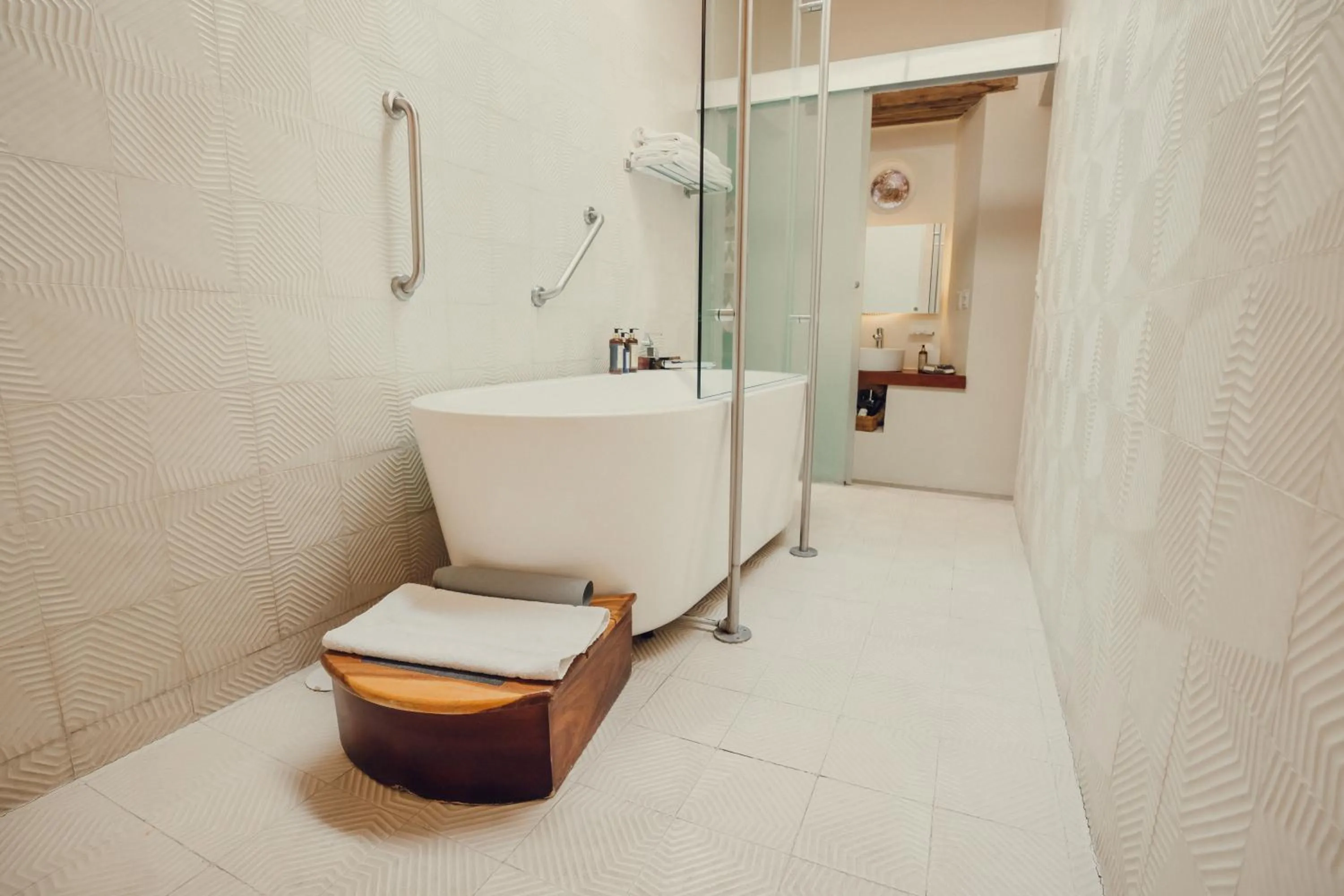 Shower in Hotel Azul de Oaxaca