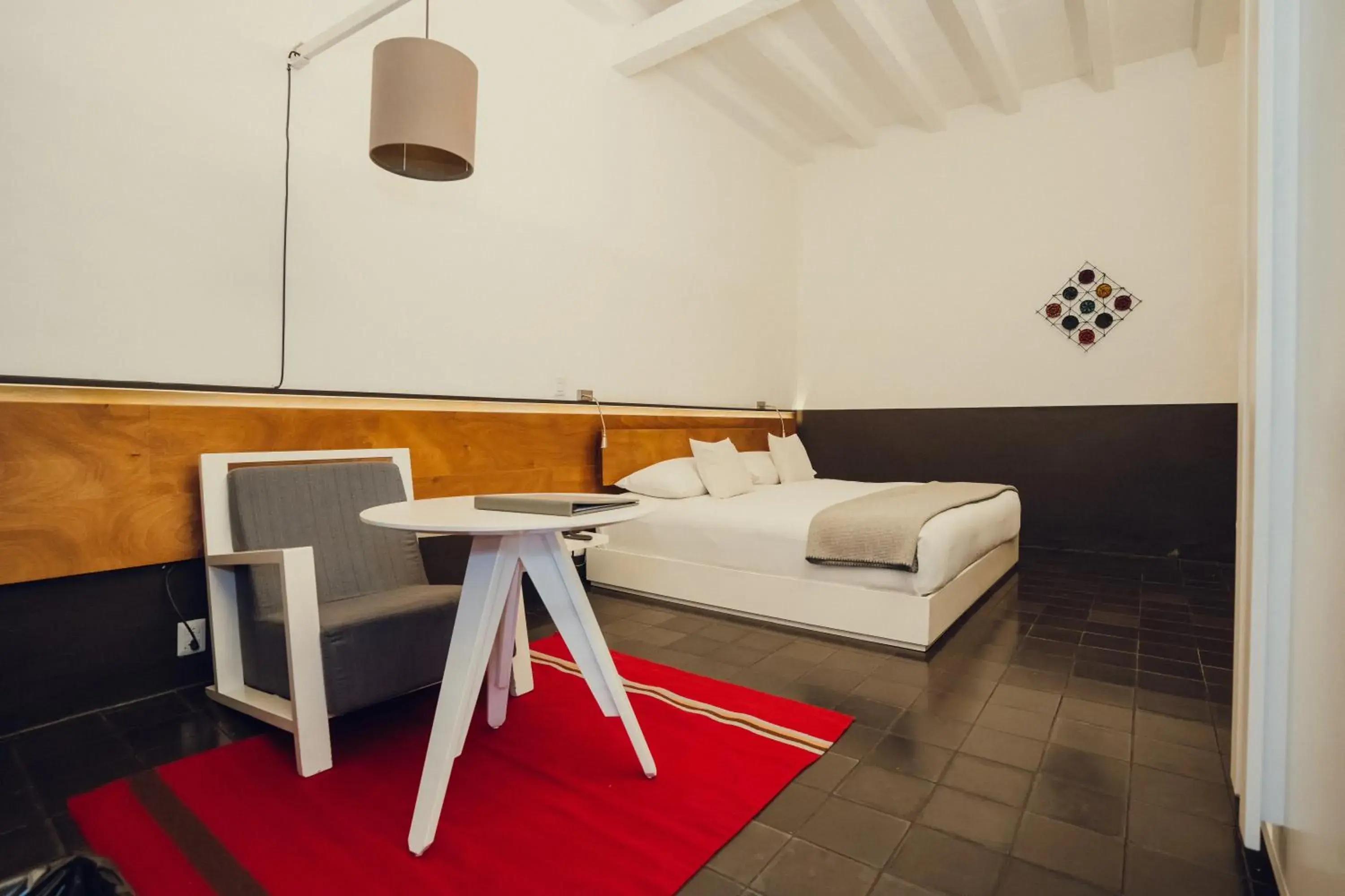 Bedroom, Bed in Hotel Azul de Oaxaca Bedroom, Bed in Hotel Azul de Oaxaca