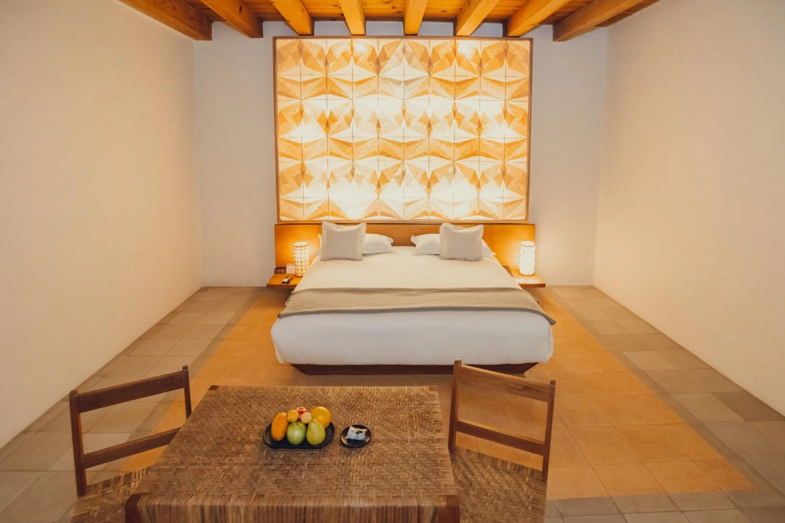 Bed in Hotel Azul de Oaxaca