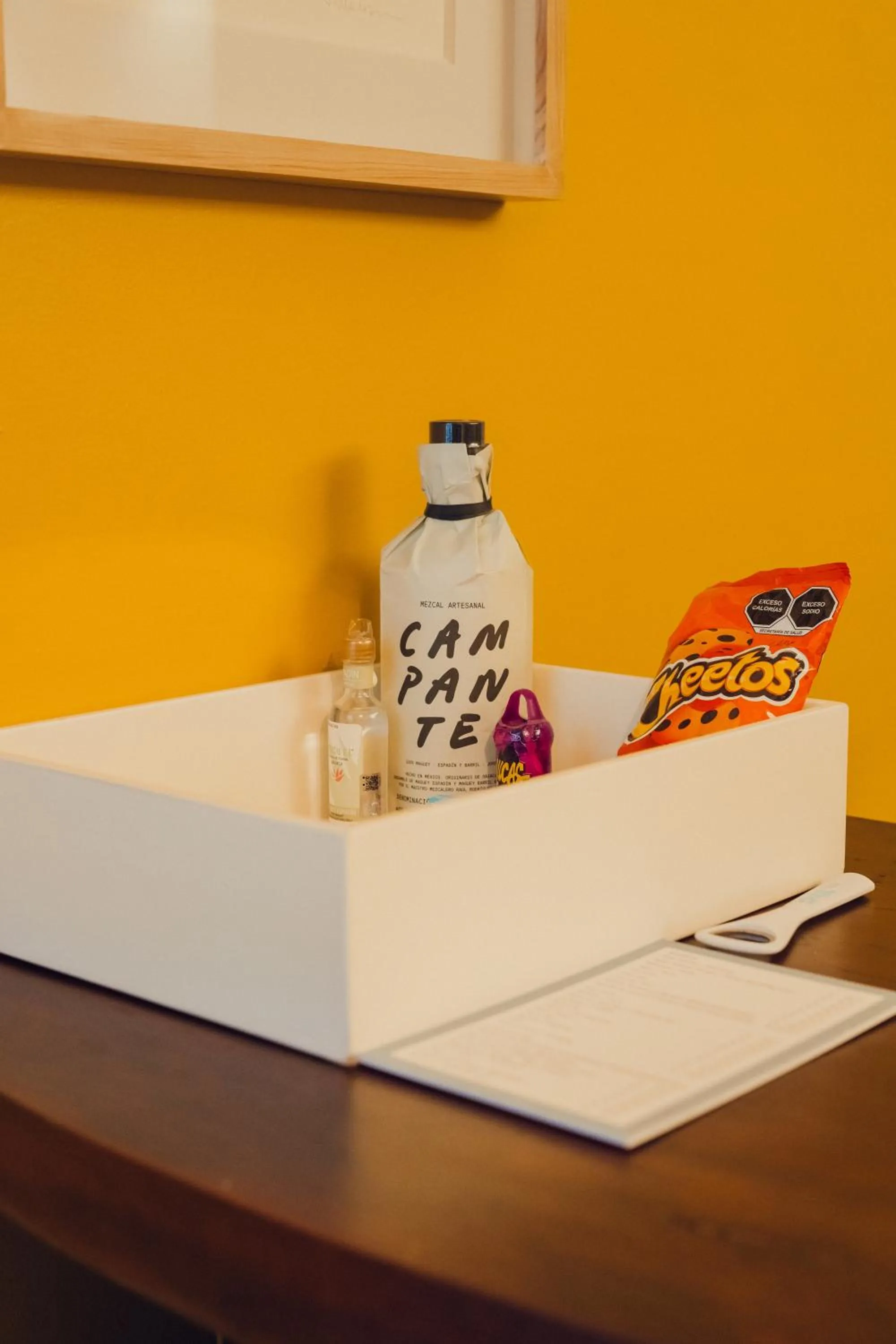 minibar in Hotel Azul de Oaxaca