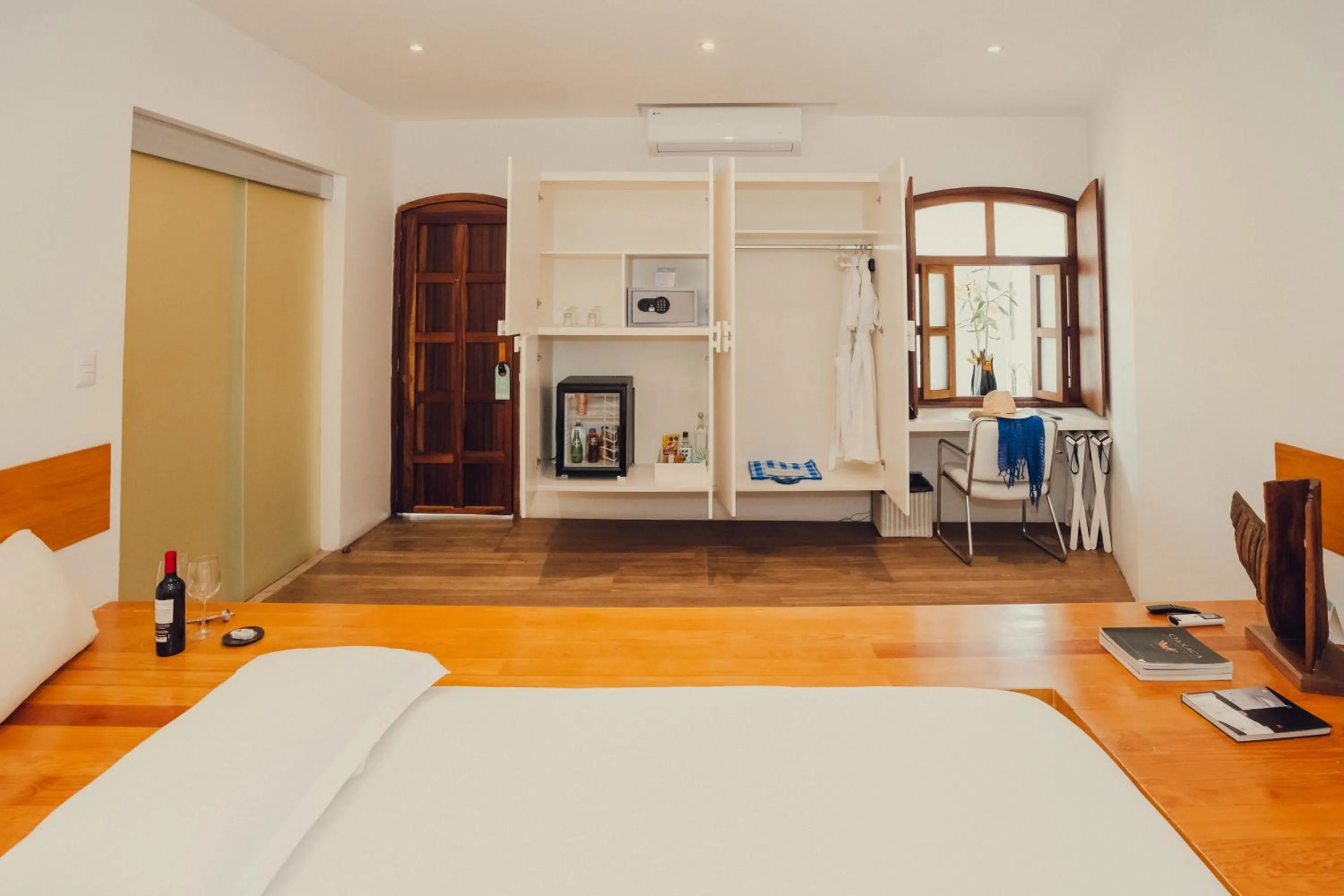 Photo of the whole room, Bed in Hotel Azul de Oaxaca