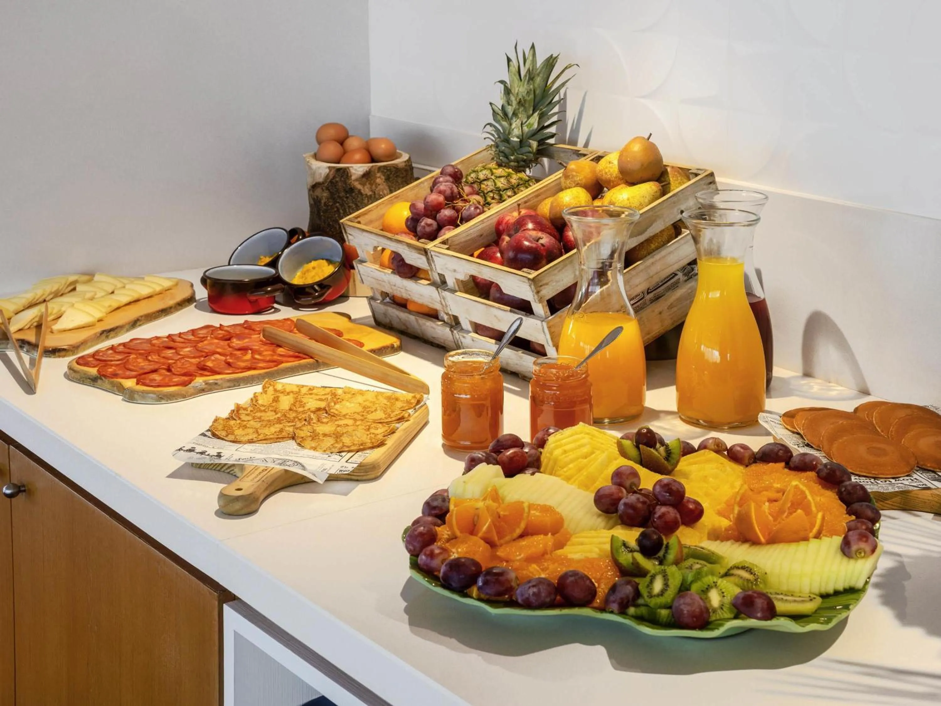 Breakfast in Hotel Mercure Porto Gaia