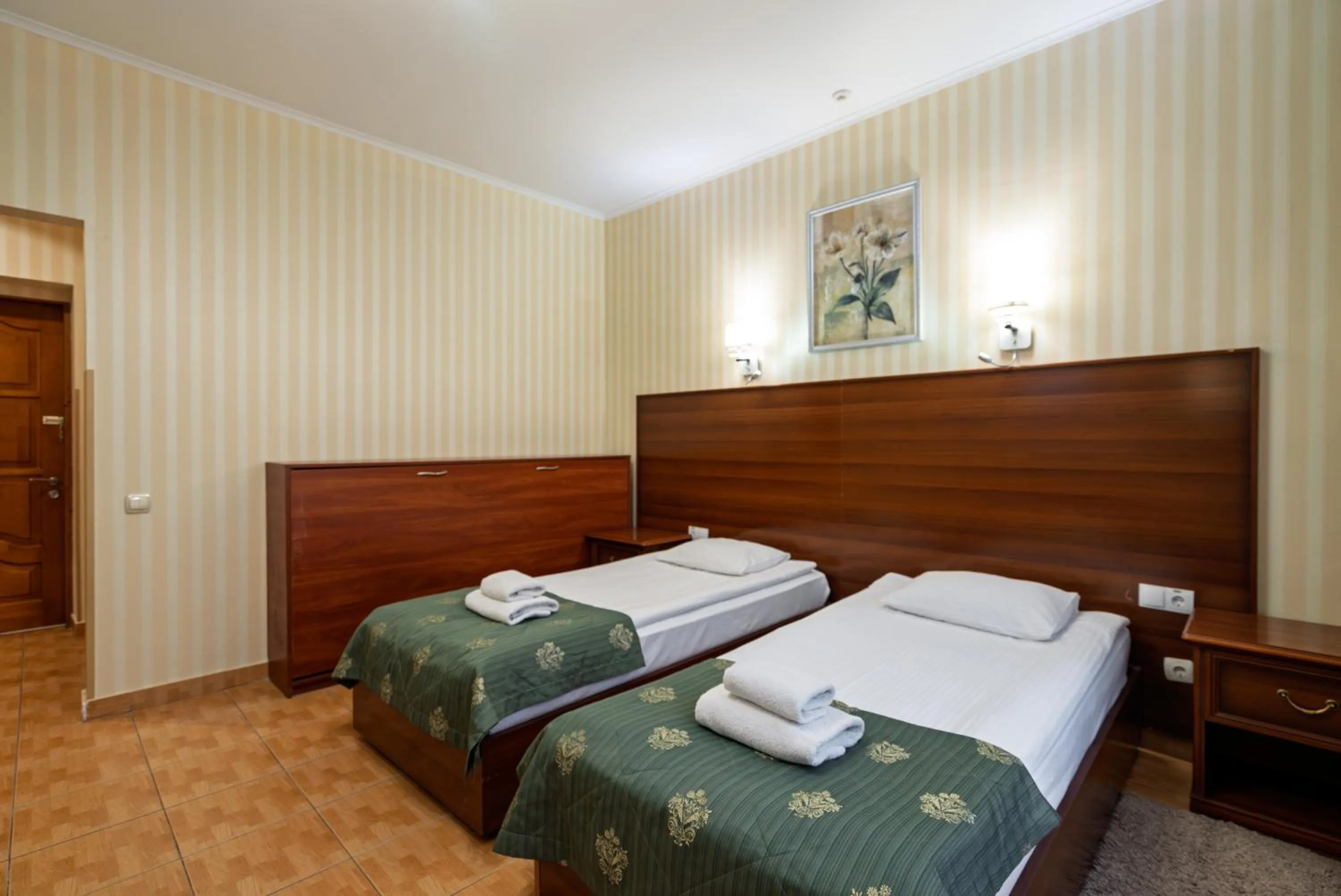 View (from property/room), Bed in Hotel Verhovina