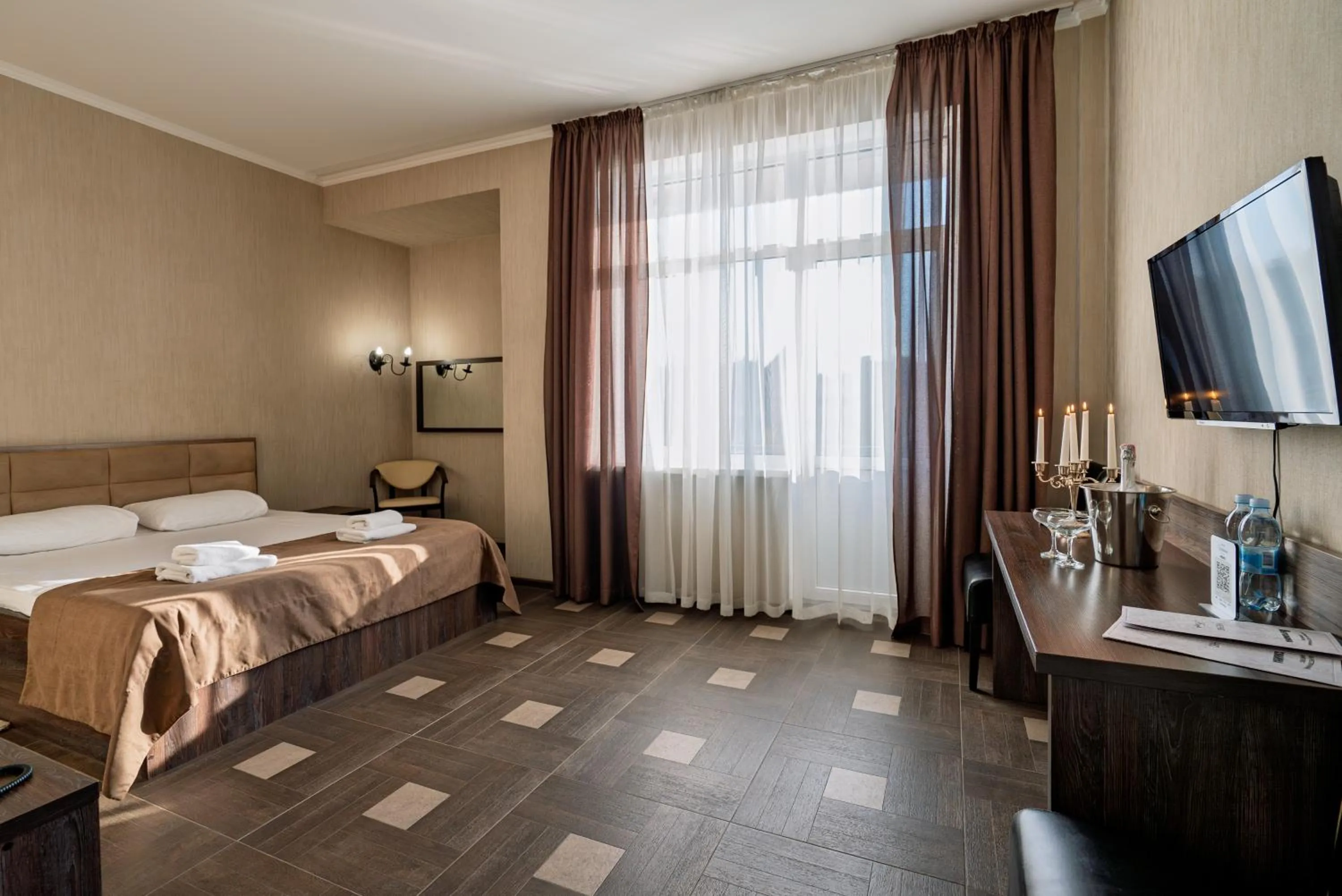 Bed in Hotel Verhovina