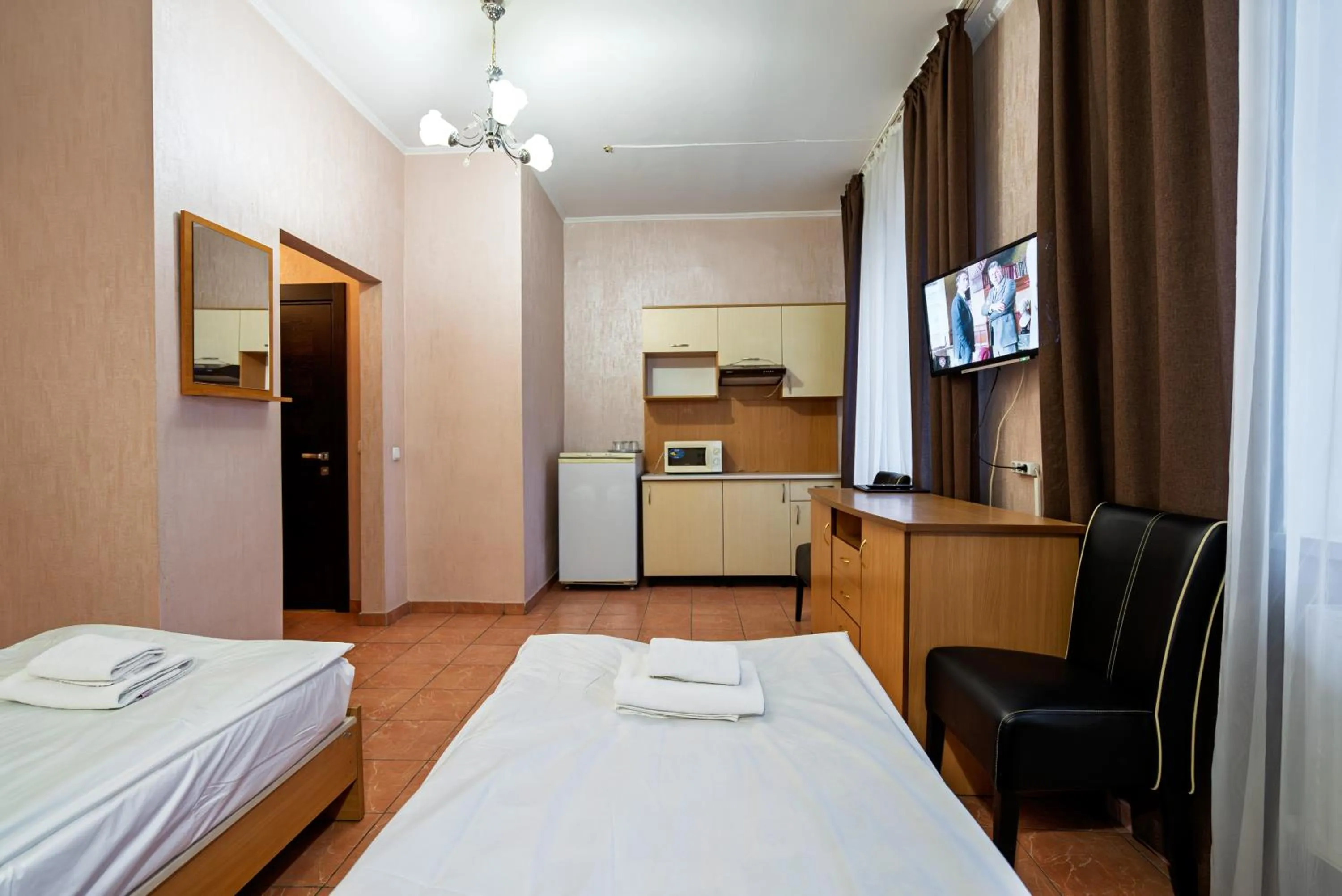TV and multimedia, Bed in Hotel Verhovina