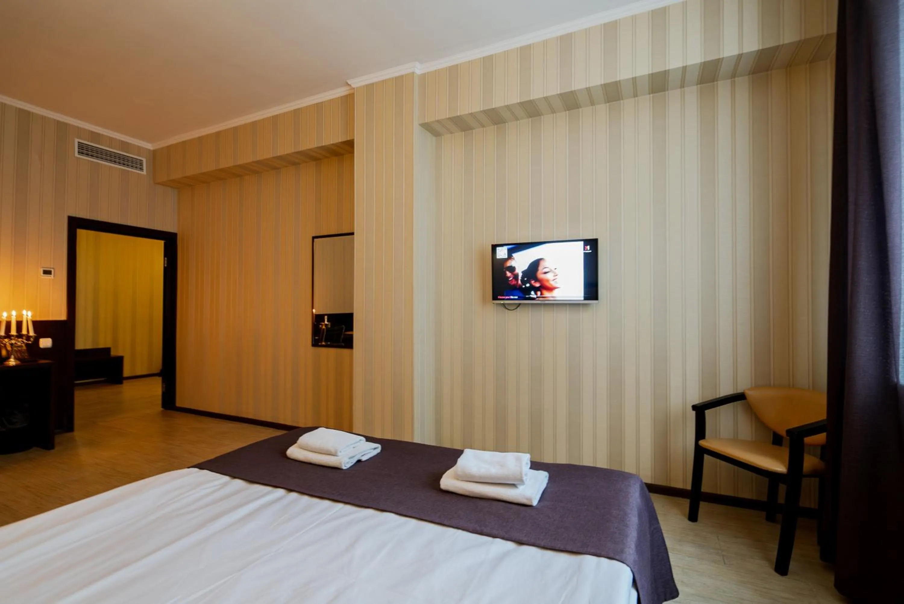 Bed in Hotel Verhovina