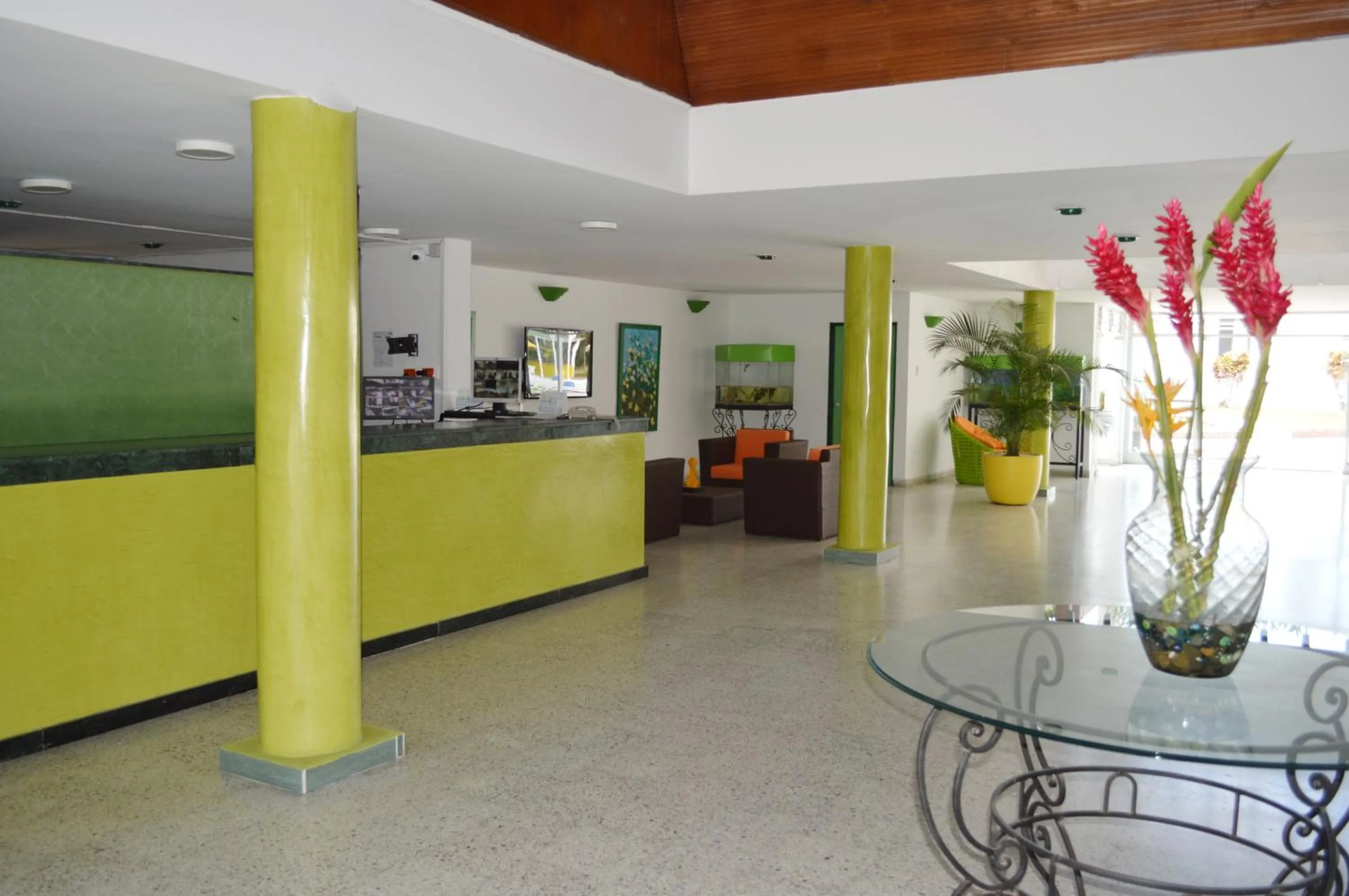 Lobby or reception in Hotel Albatros