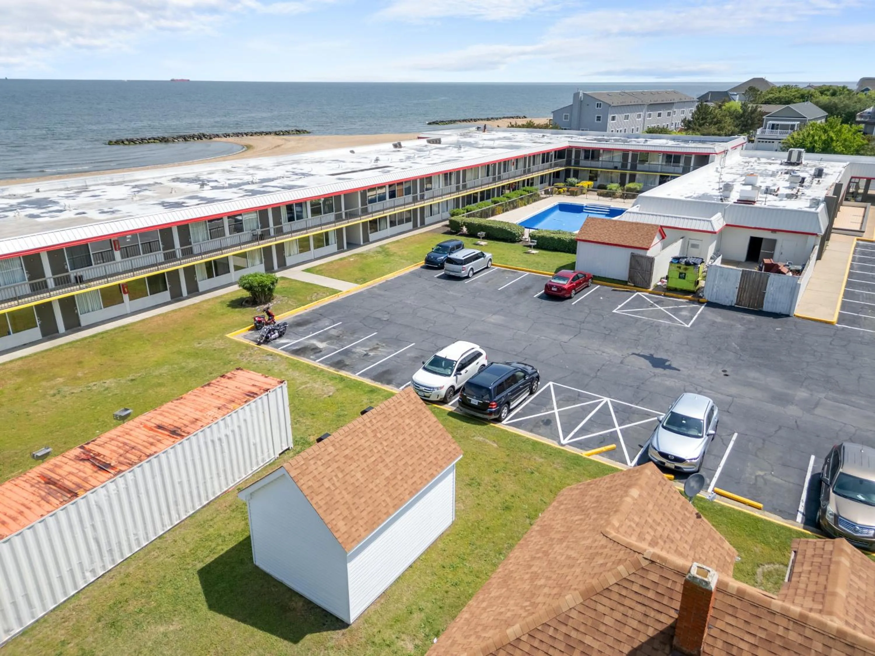 Bird's eye view in Super 8 by Wyndham Norfolk/Chesapeake Bay