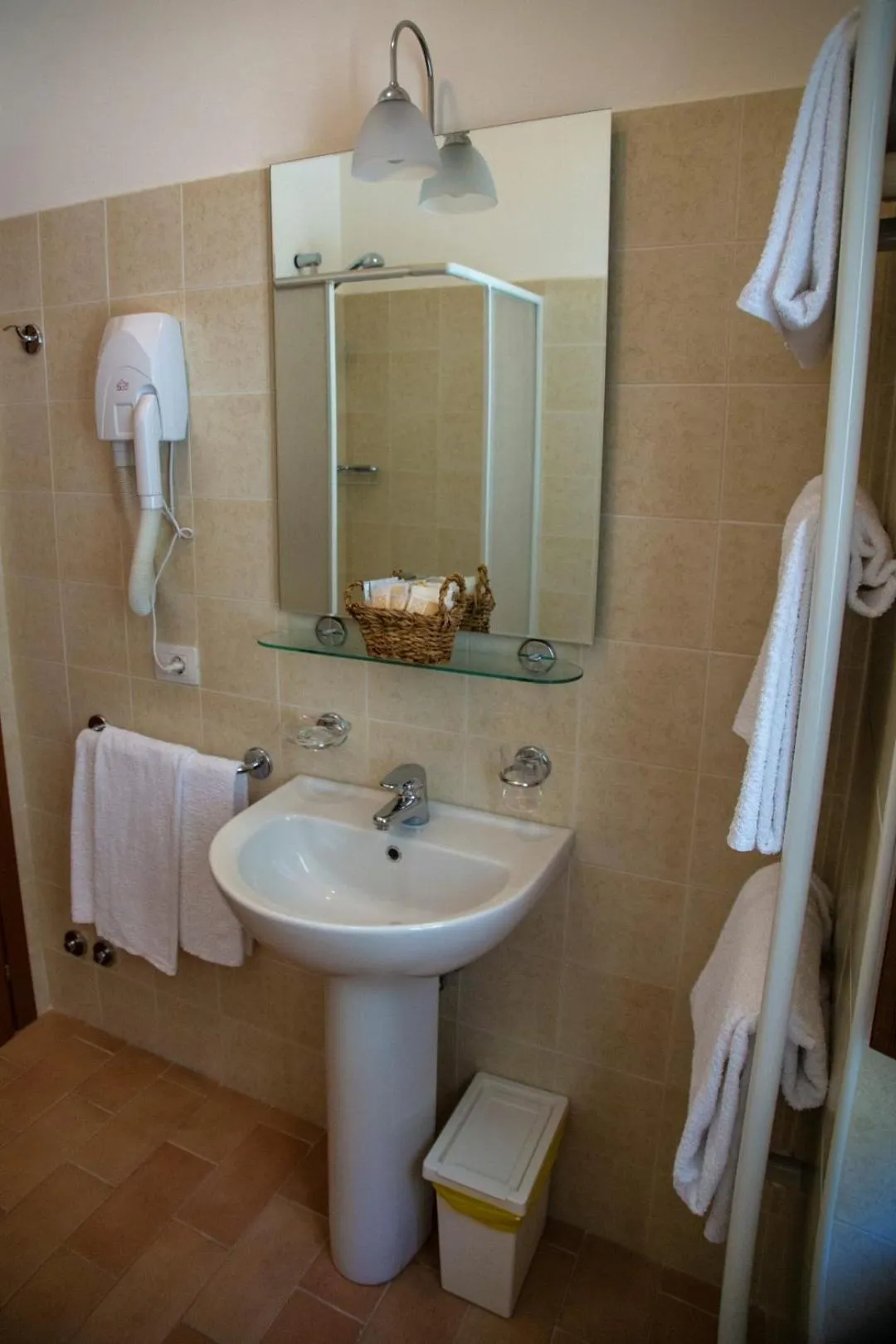 Bathroom in Convento San Bernardino