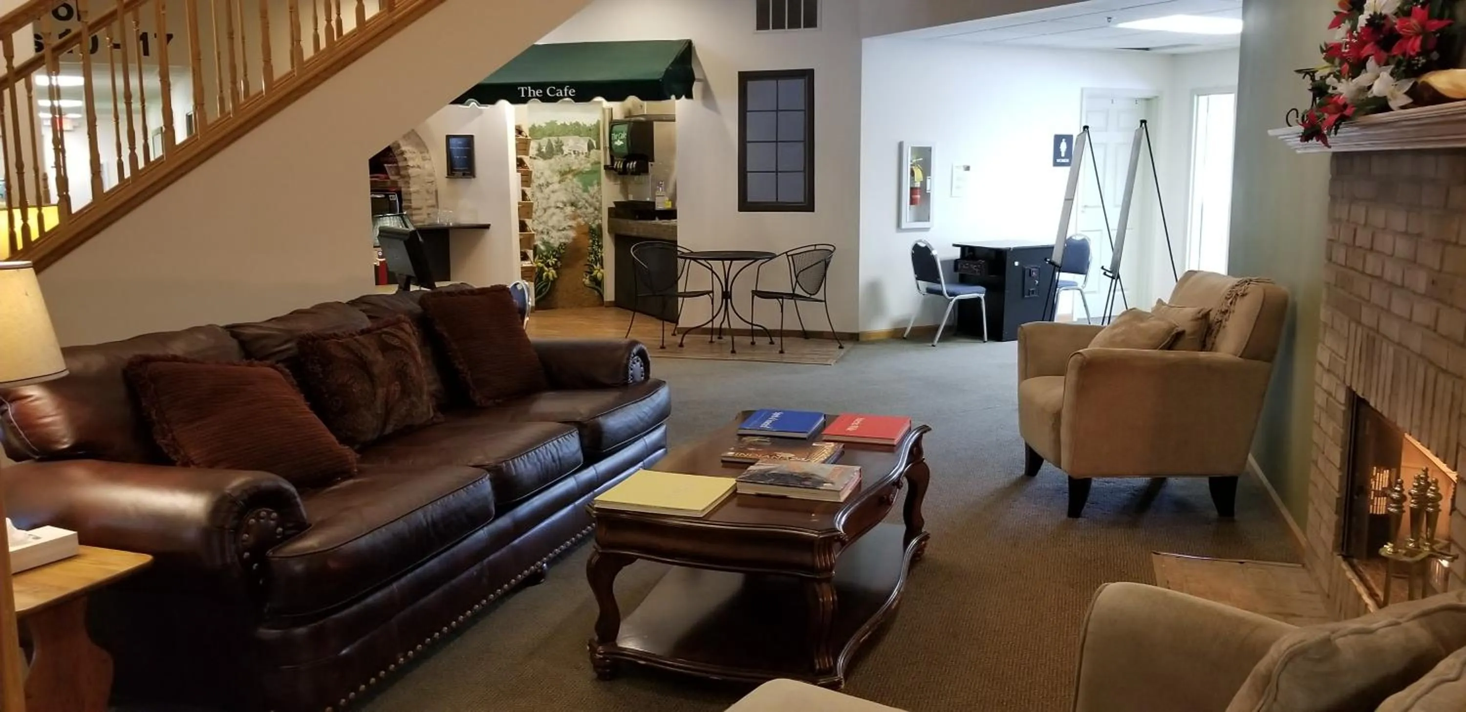 Seating area in Brook Pointe Resort