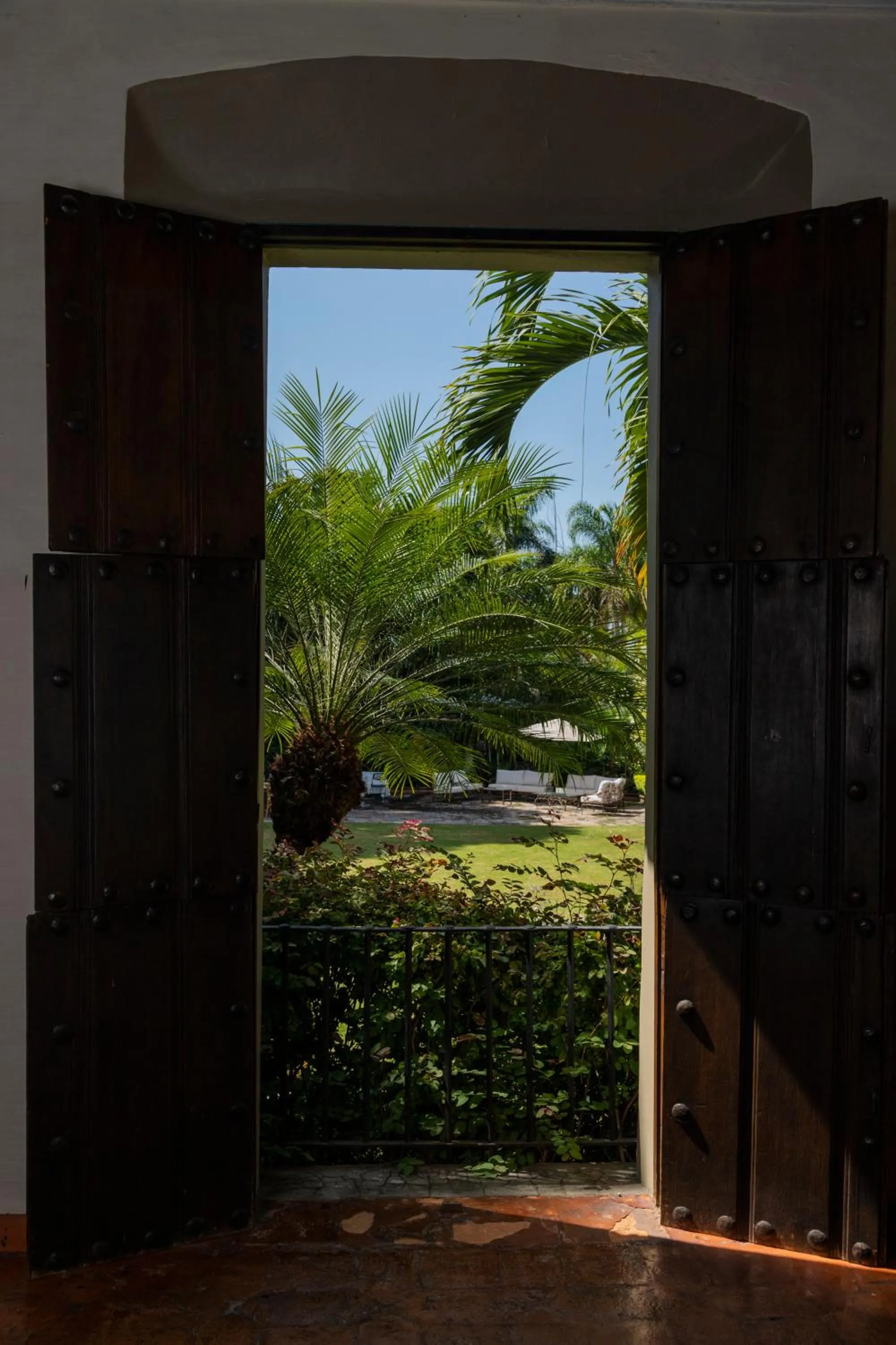 Garden view in Hotel Boutique Casa de Campo