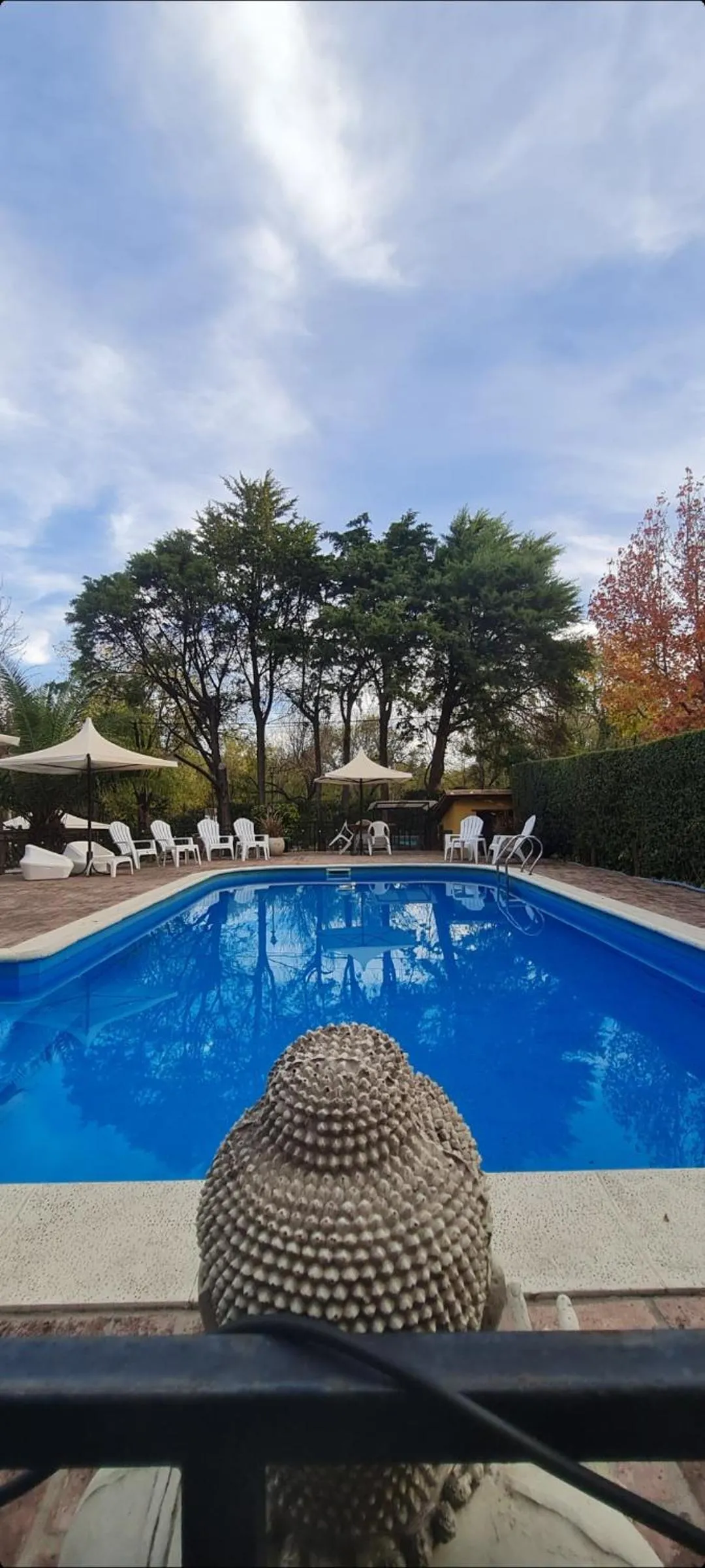 Swimming pool in Posada Aitue