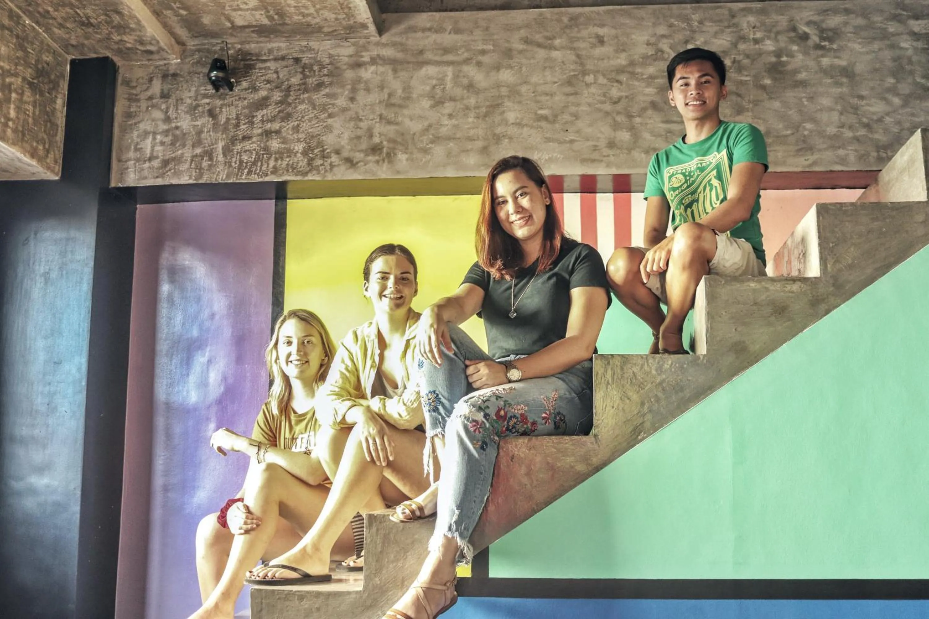 People in D522 Hostel at Kiener Hills - Near Cebu Airport