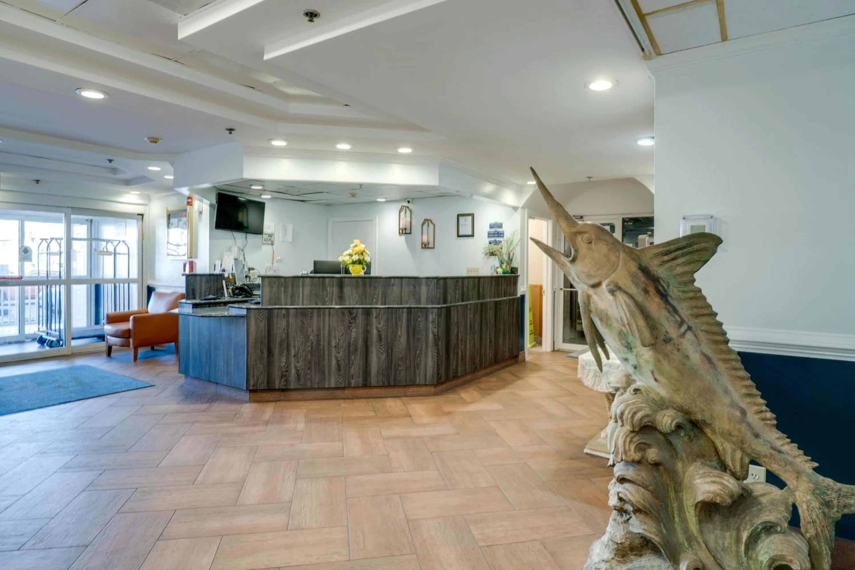 Lobby or reception in Paradise Plaza Inn