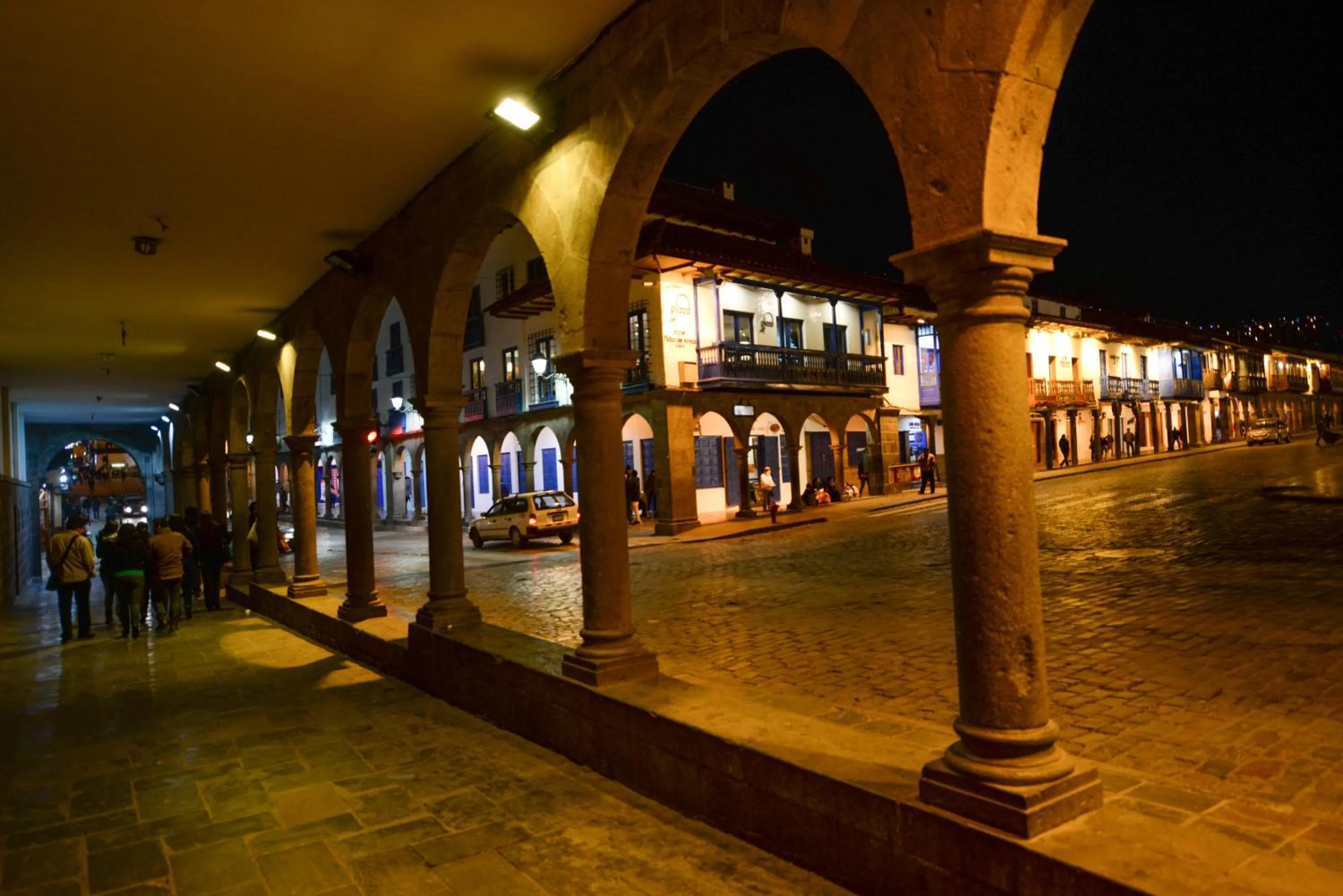 Decorative detail in Hotel Plaza de Armas Cusco