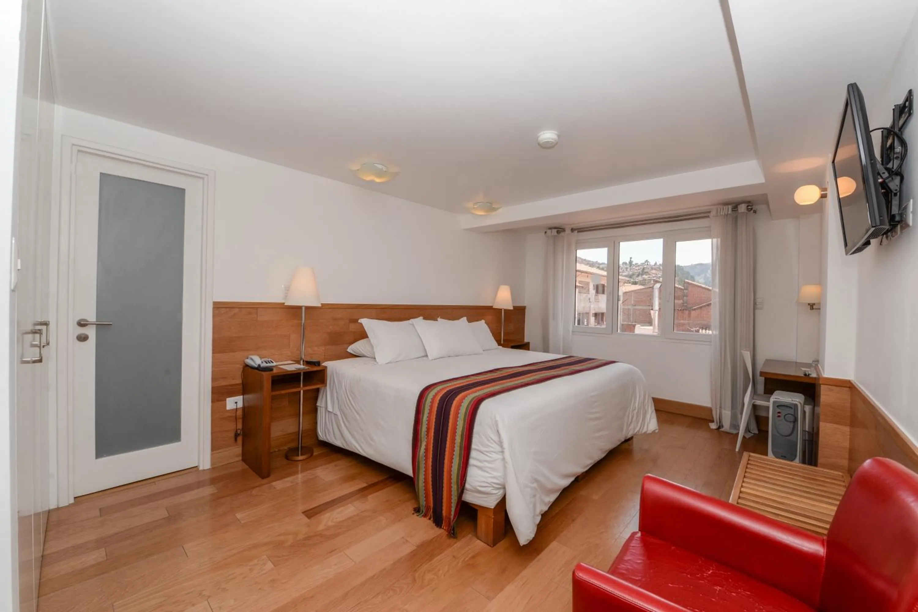 TV and multimedia, Bed in Hotel Plaza de Armas Cusco