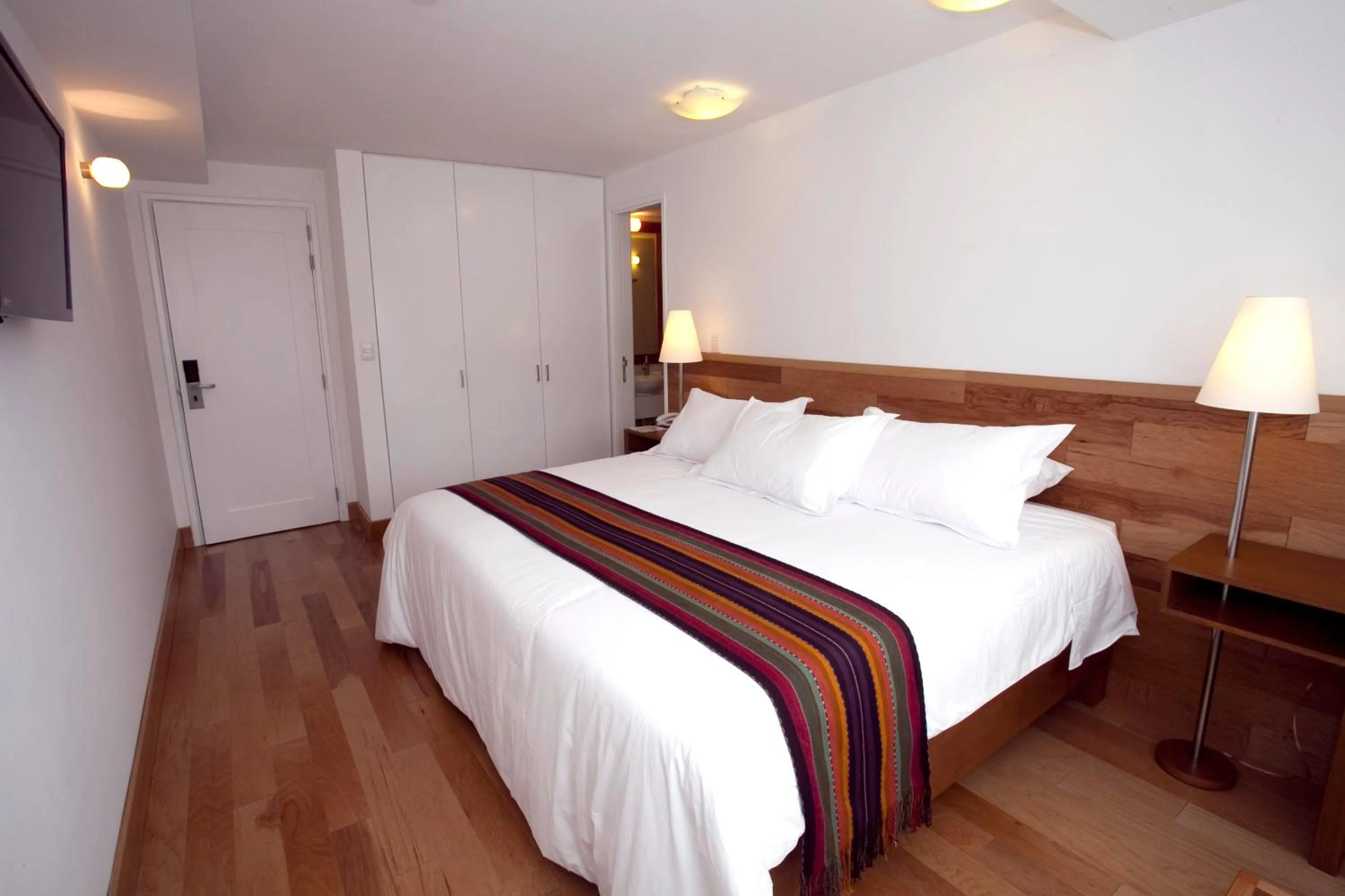 Bed in Hotel Plaza de Armas Cusco