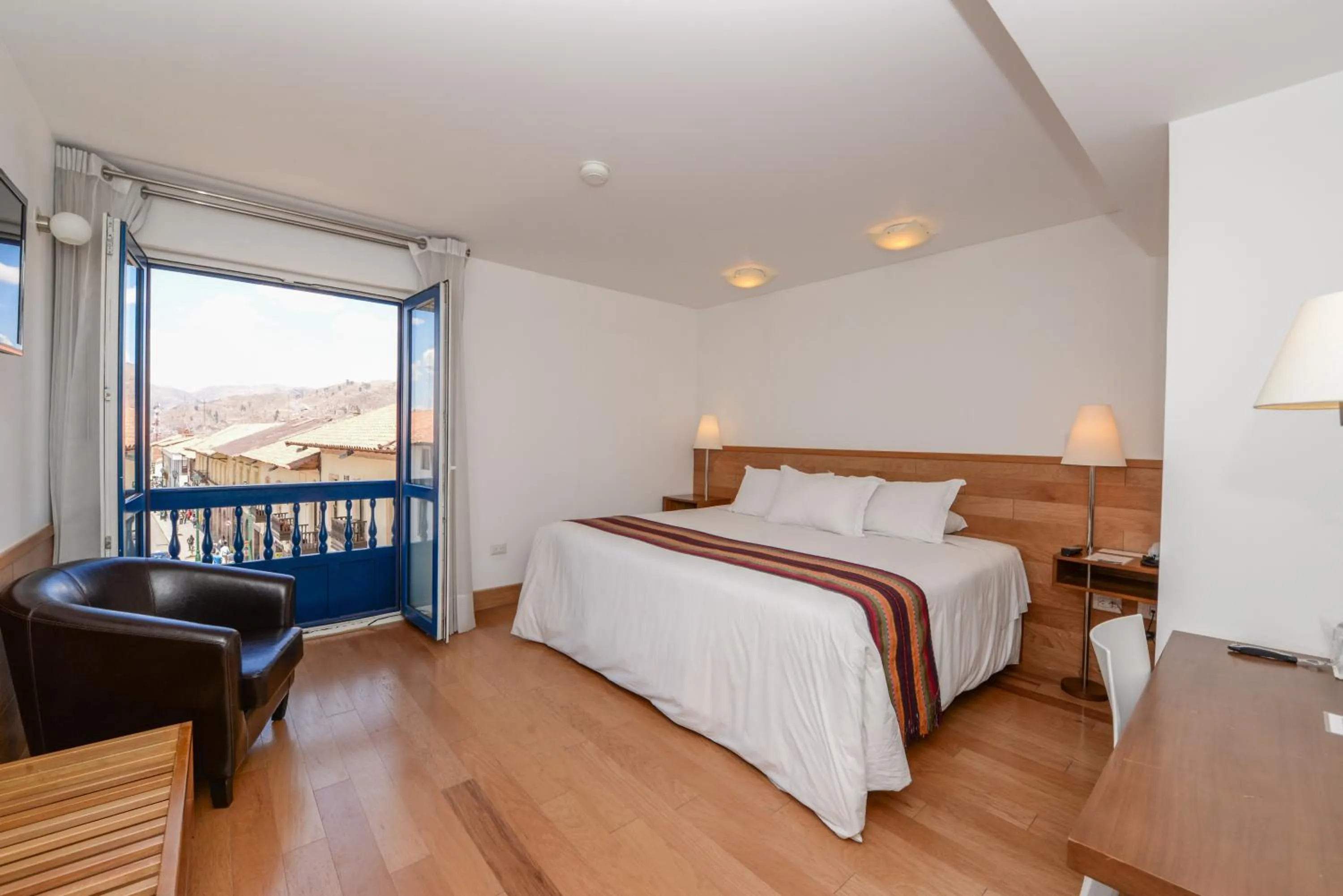 Bed in Hotel Plaza de Armas Cusco