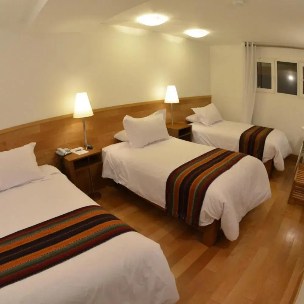 Bed in Hotel Plaza de Armas Cusco Bed in Hotel Plaza de Armas Cusco