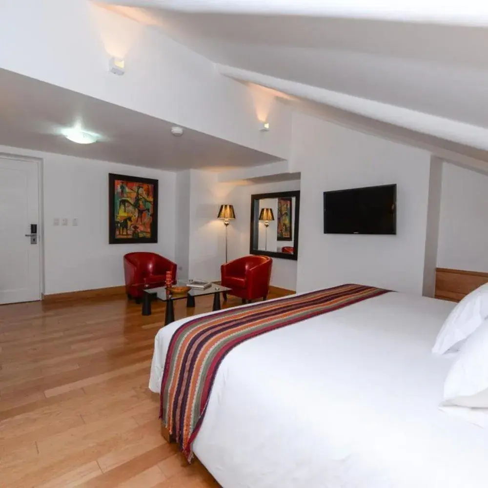 Bed in Hotel Plaza de Armas Cusco Bed in Hotel Plaza de Armas Cusco