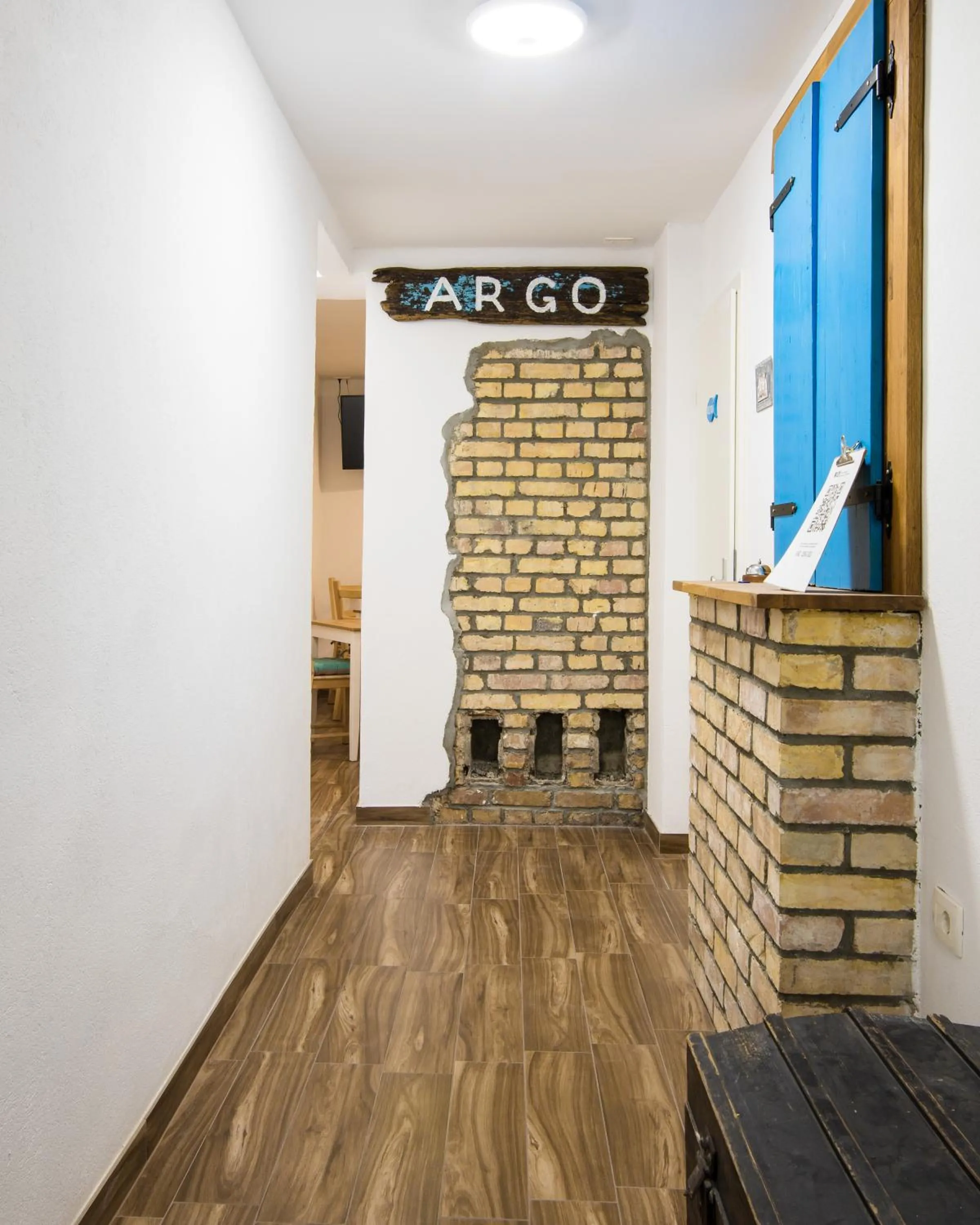 Lobby or reception in Sobe Argo Izola