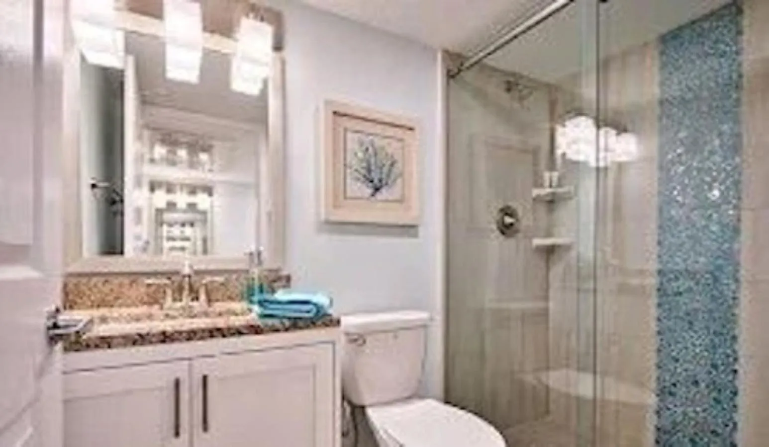 Bathroom in Grand Seas by Exploria Resorts