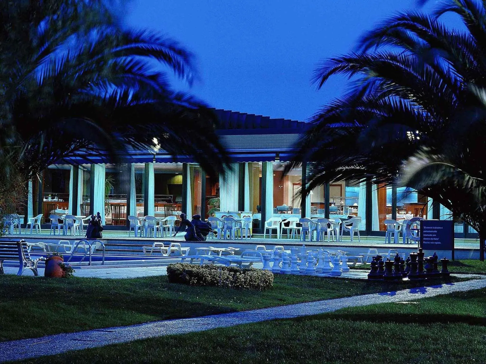 Pool view in Novotel Porto Gaia