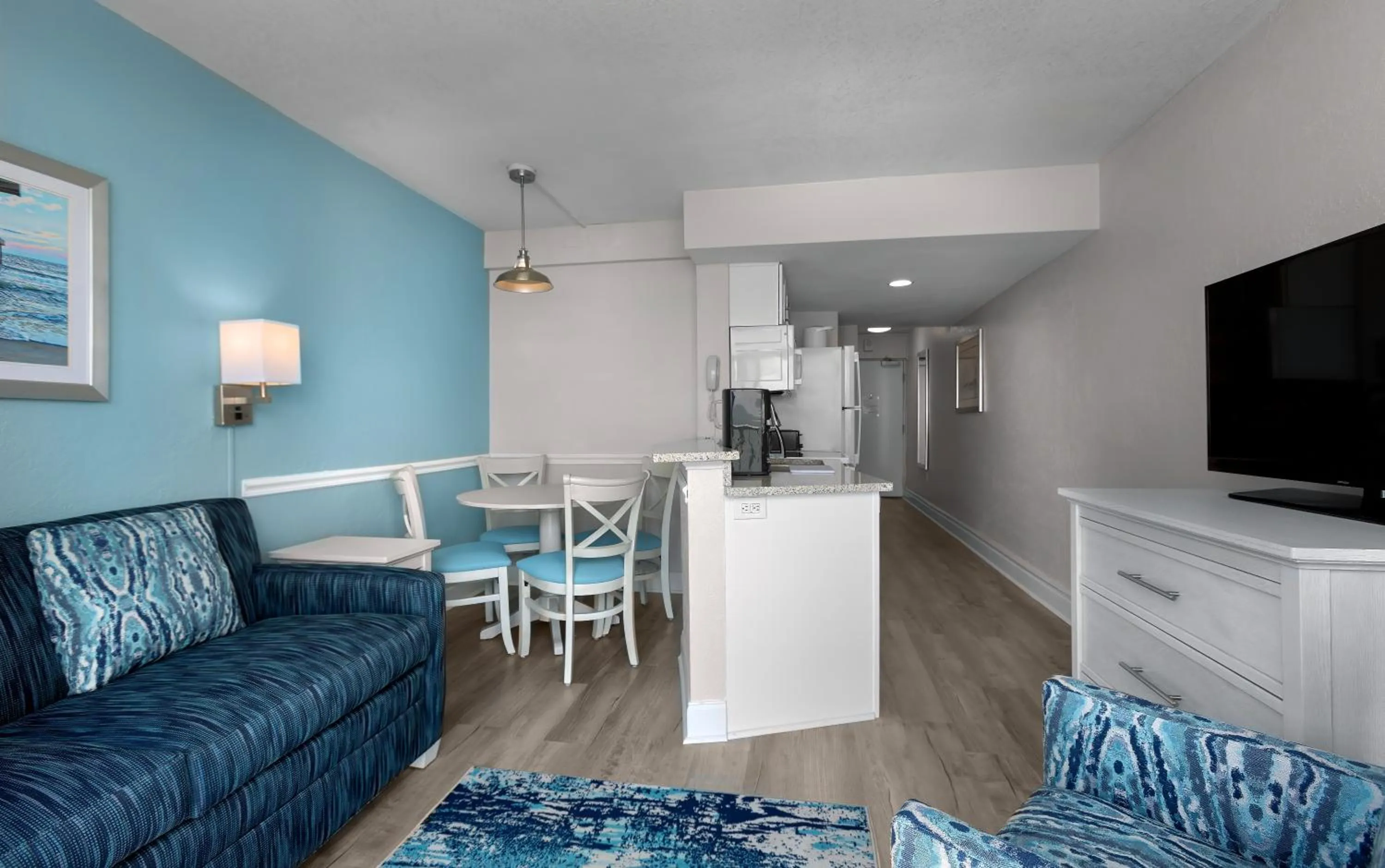 Living room in Maritime Beach Club