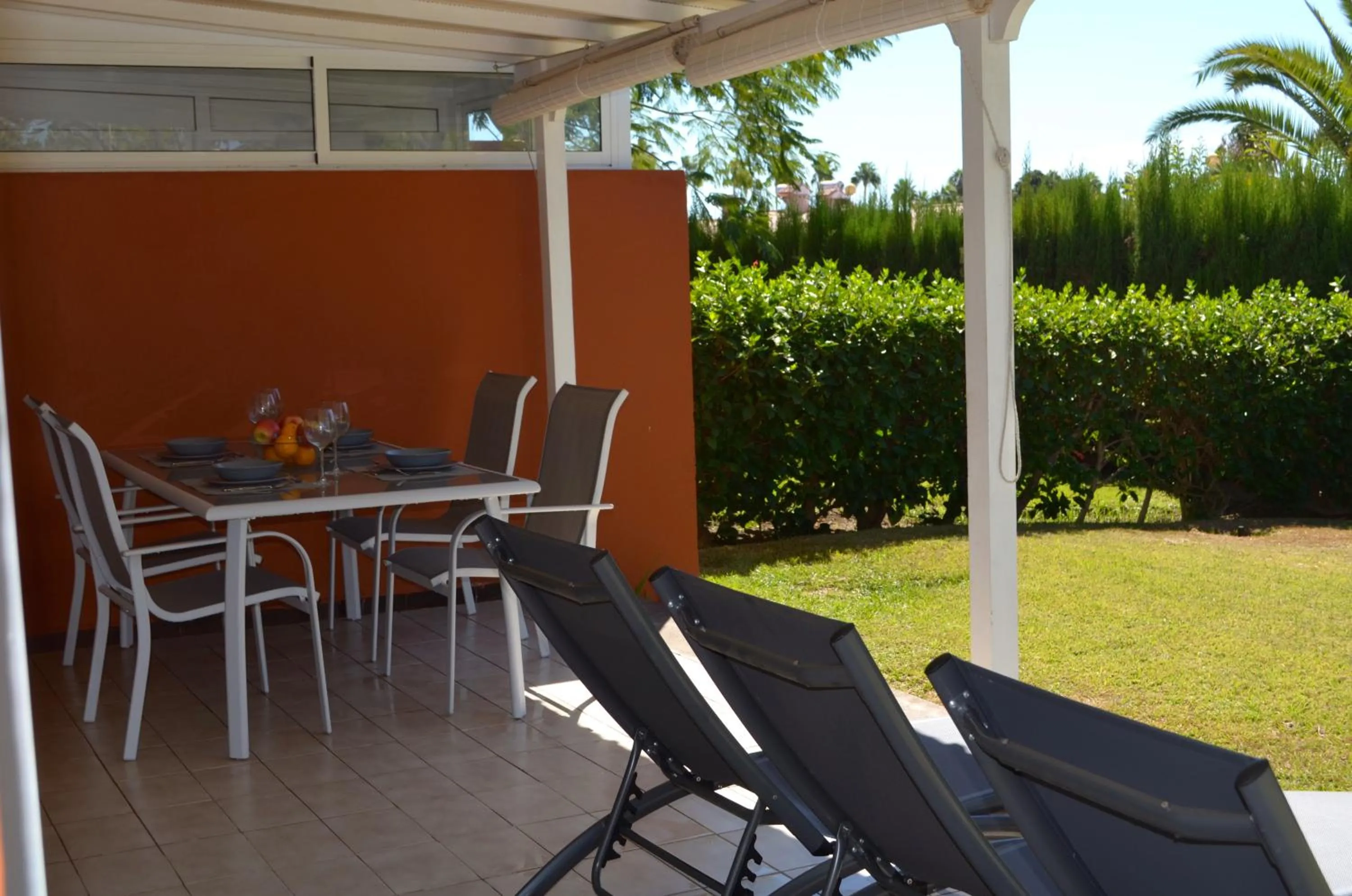 Garden in The Peaches Bungalows 45 & 46