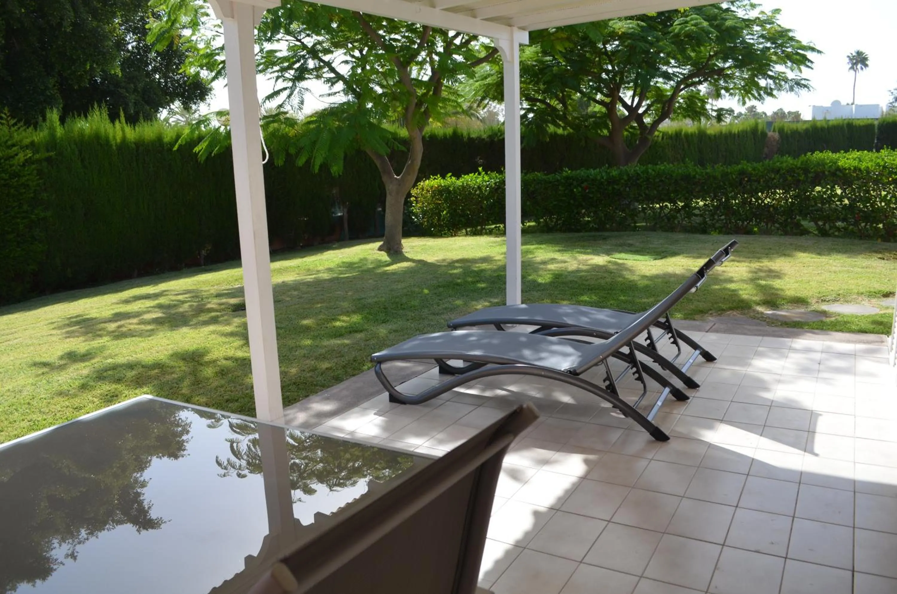 Garden in The Peaches Bungalows 45 & 46