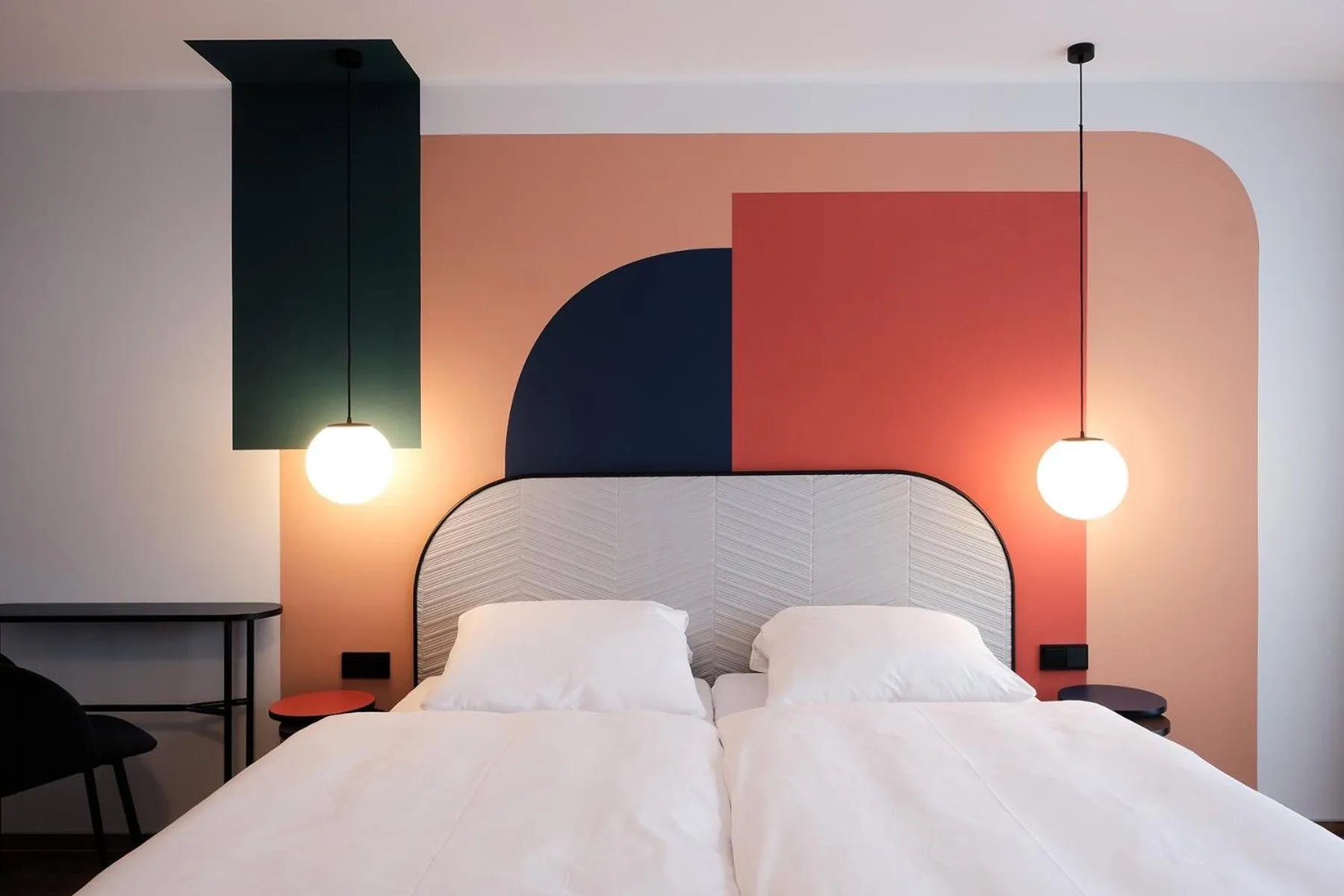 Photo of the whole room, Bed in The Dot | 24/7 Checkin