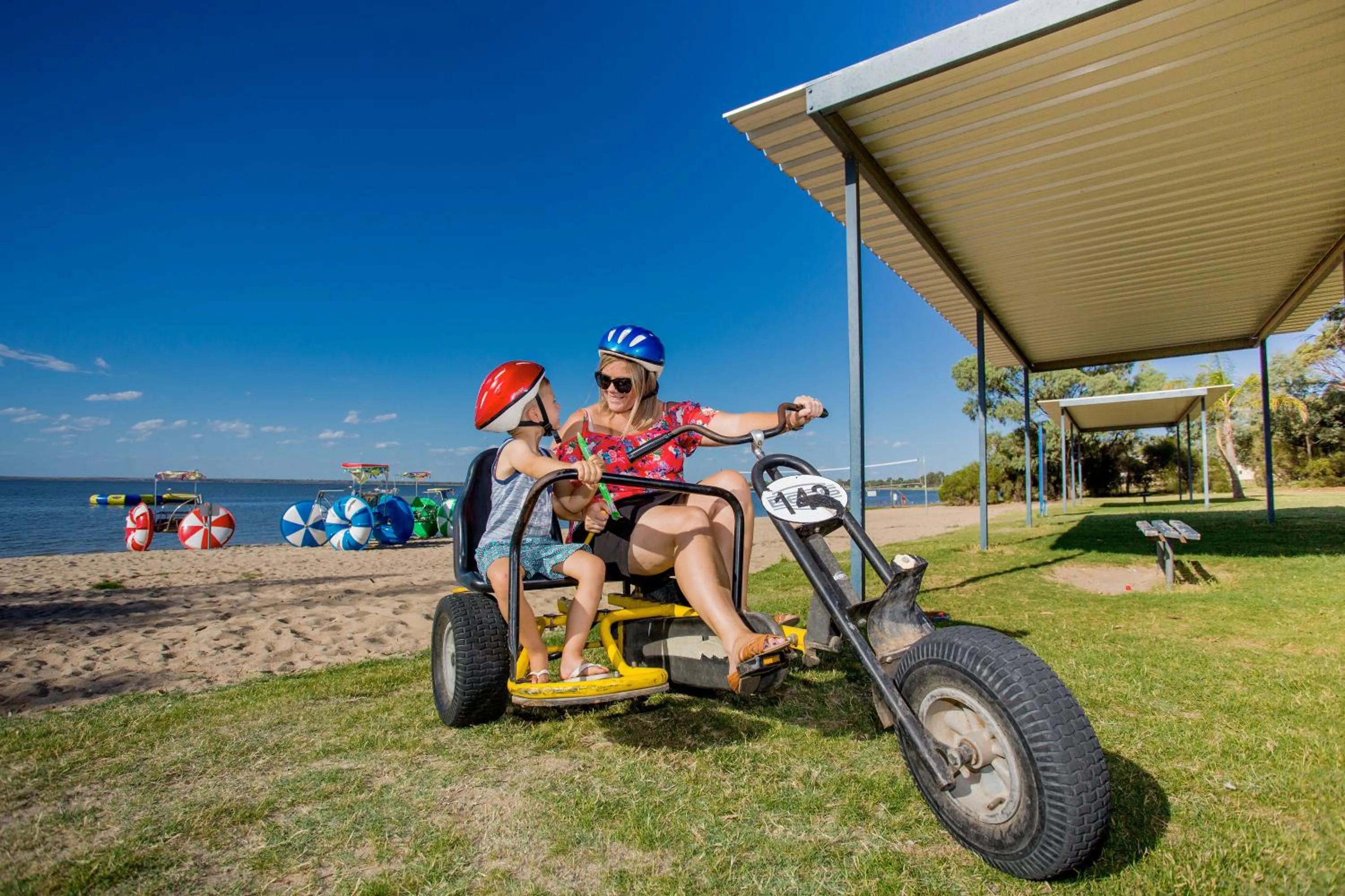 Sports in Discovery Parks - Lake Bonney