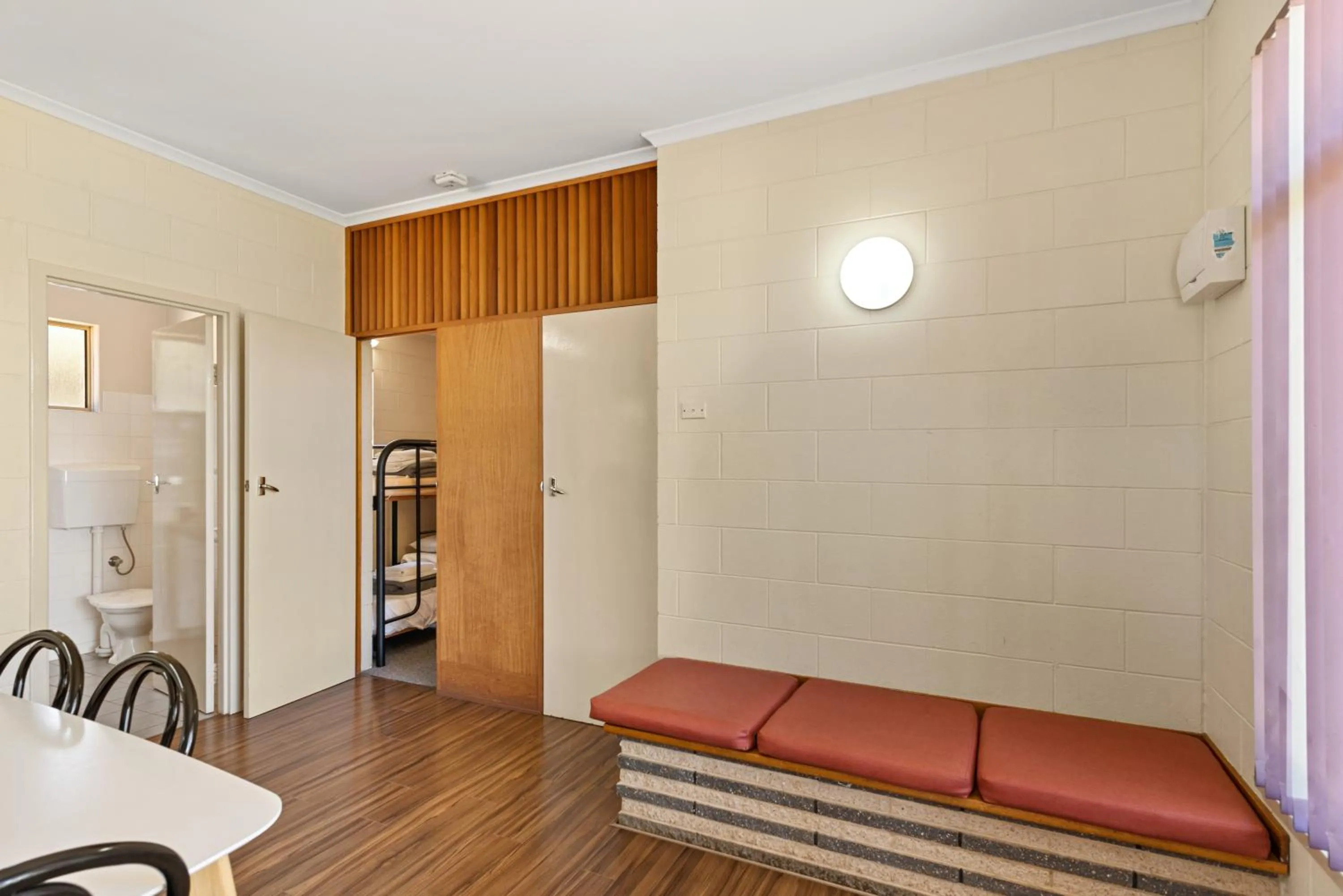 Seating area in Discovery Parks - Lake Bonney