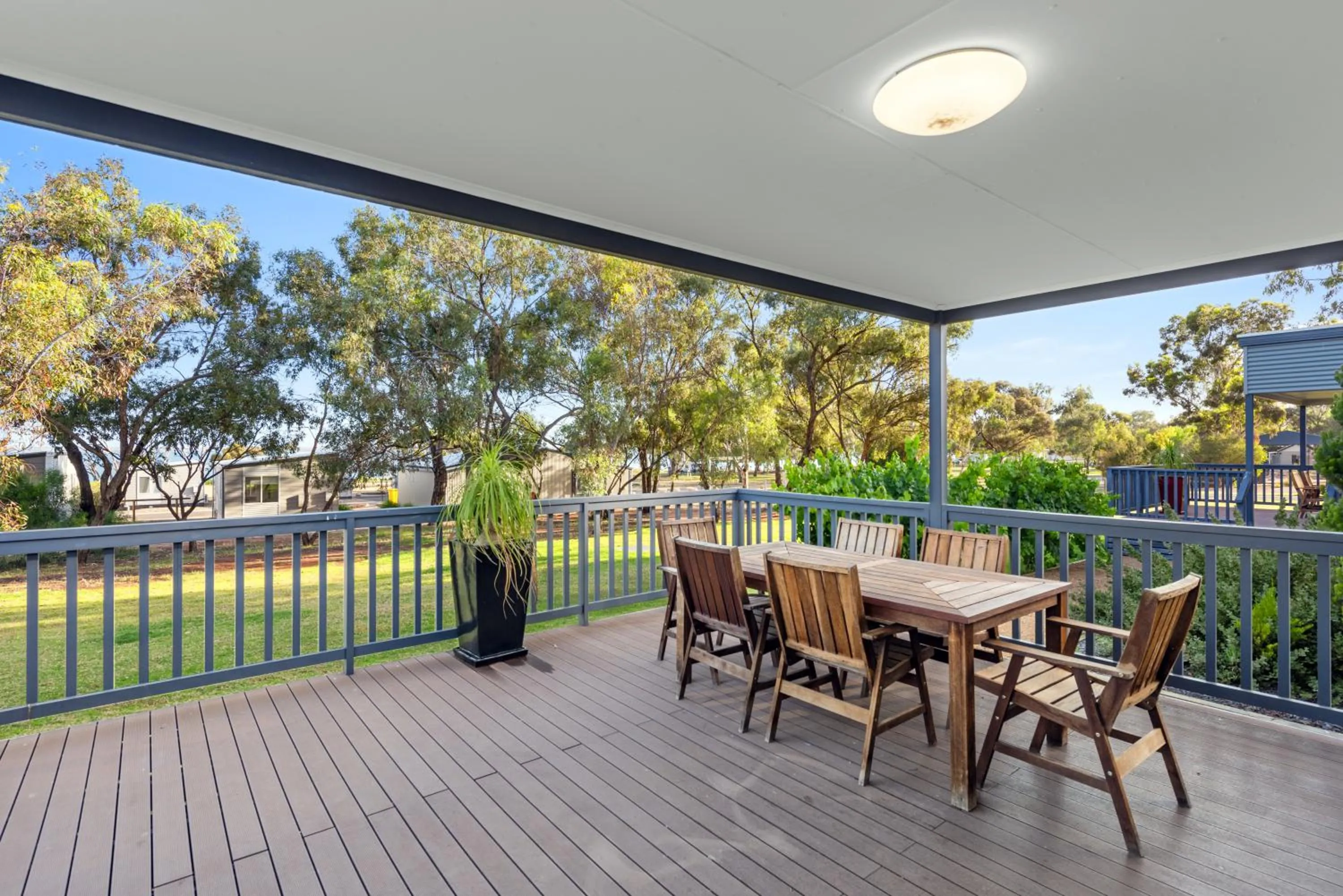Balcony/Terrace in Discovery Parks - Lake Bonney