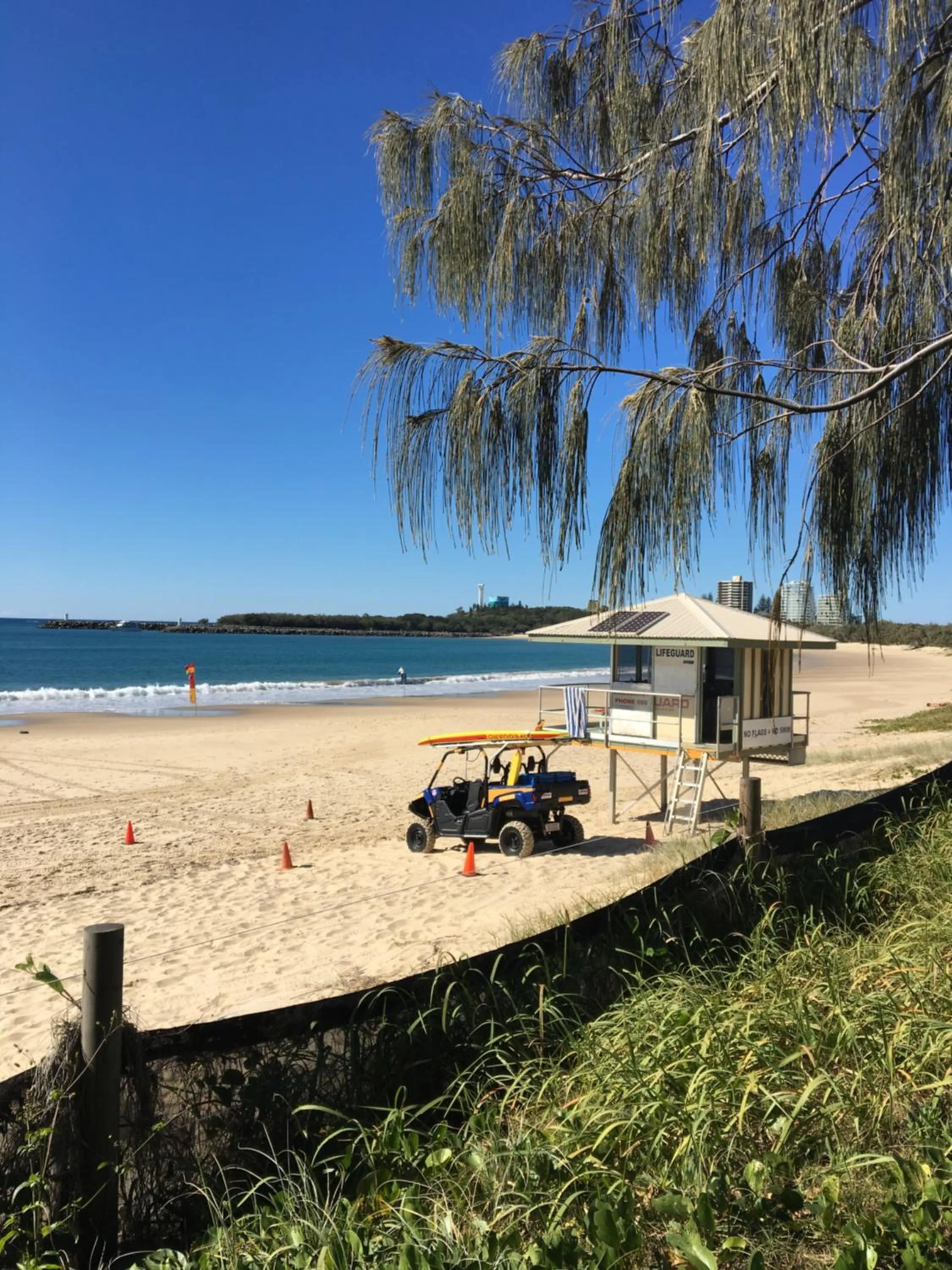 Beach in Spinnaker Quays