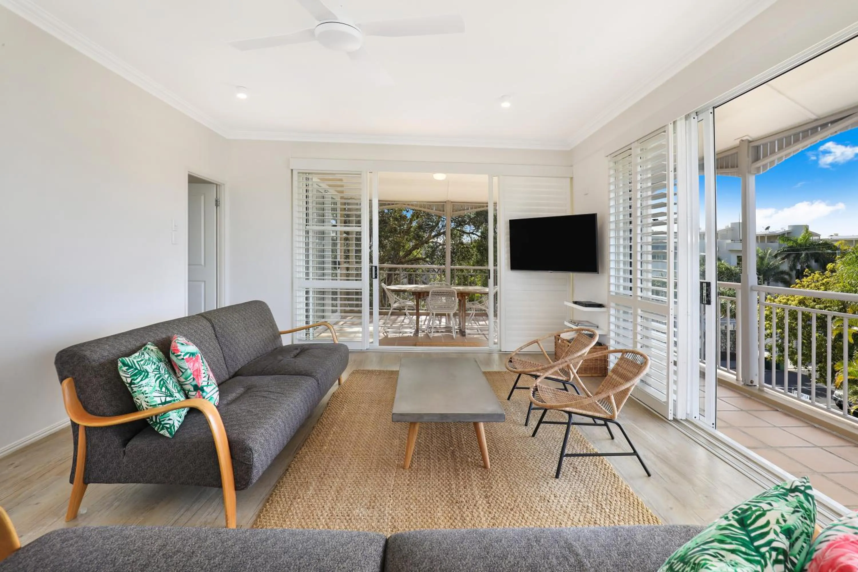 Living room in Spinnaker Quays