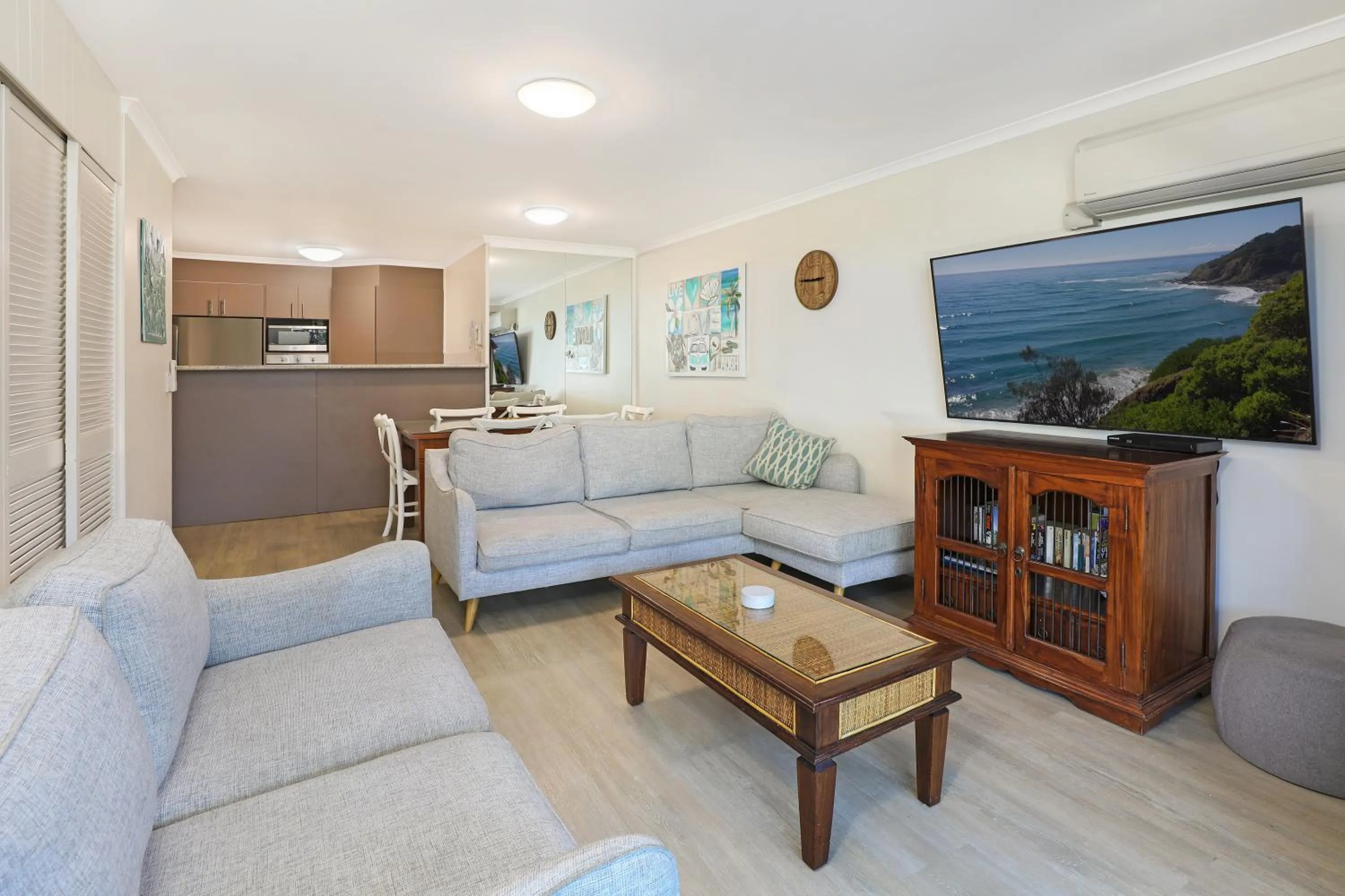 Living room in Spinnaker Quays