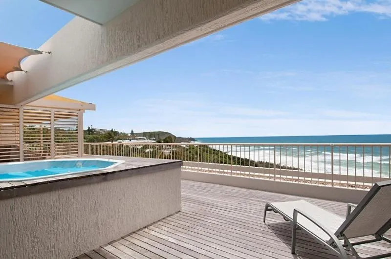 Balcony/Terrace in Costa Nova Holiday Apartments