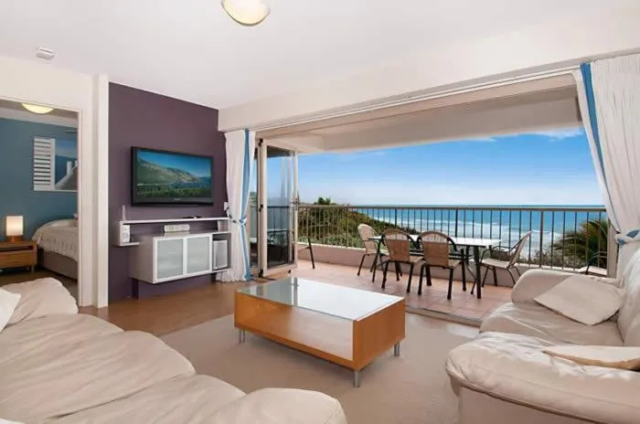 Communal lounge/ TV room in Costa Nova Holiday Apartments