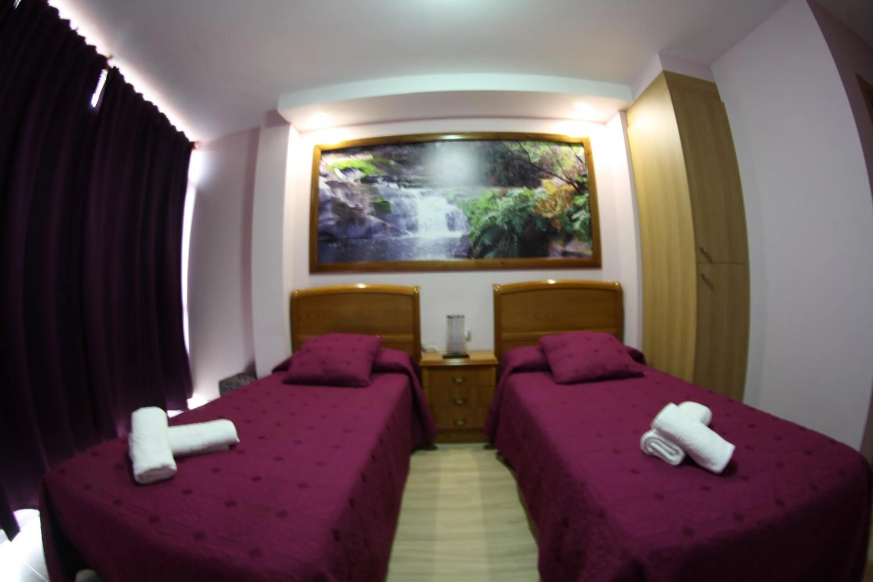 Bed in Pension Pardellas