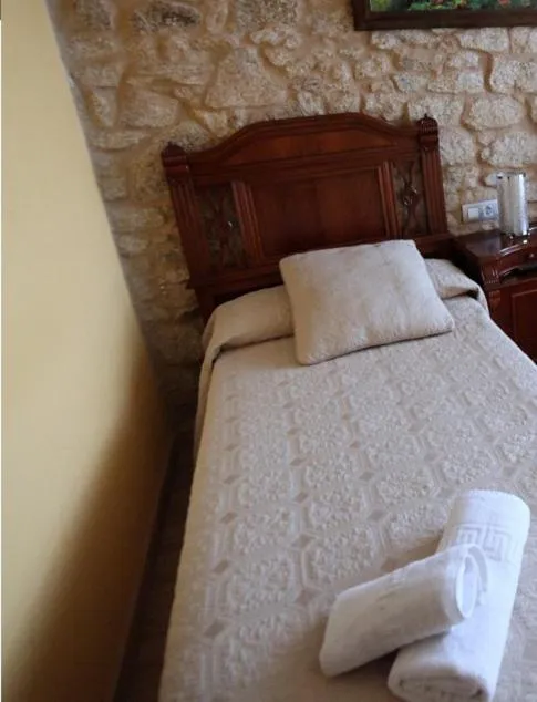 Bed in Pension Pardellas