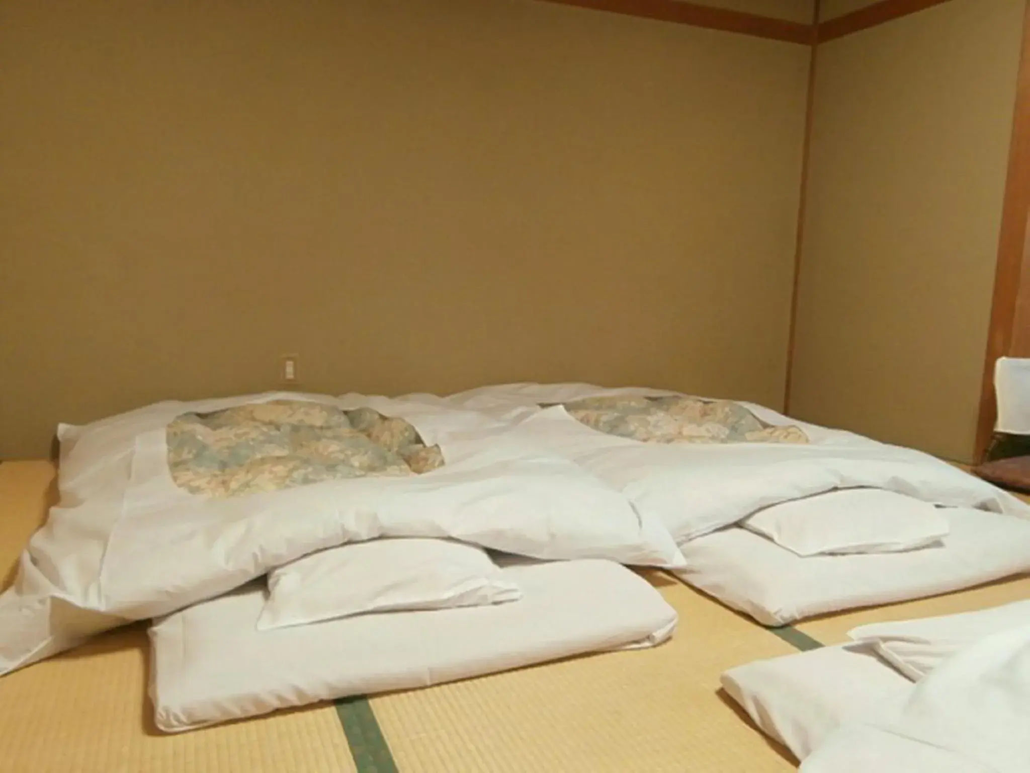 Decorative detail, Bed in Hotel Hoshikawakan