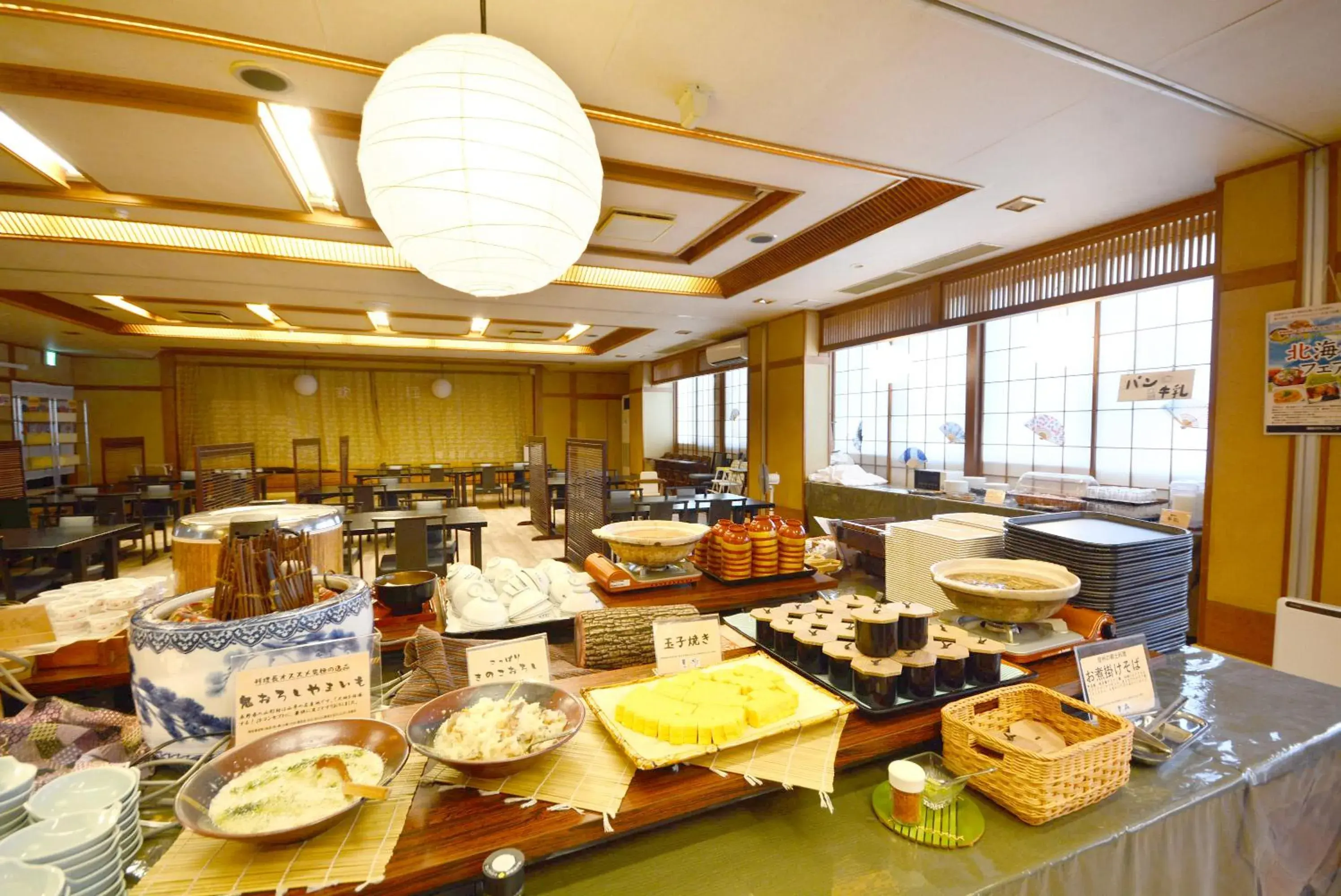 Buffet breakfast, Restaurant/Places to Eat in Hotel Hoshikawakan