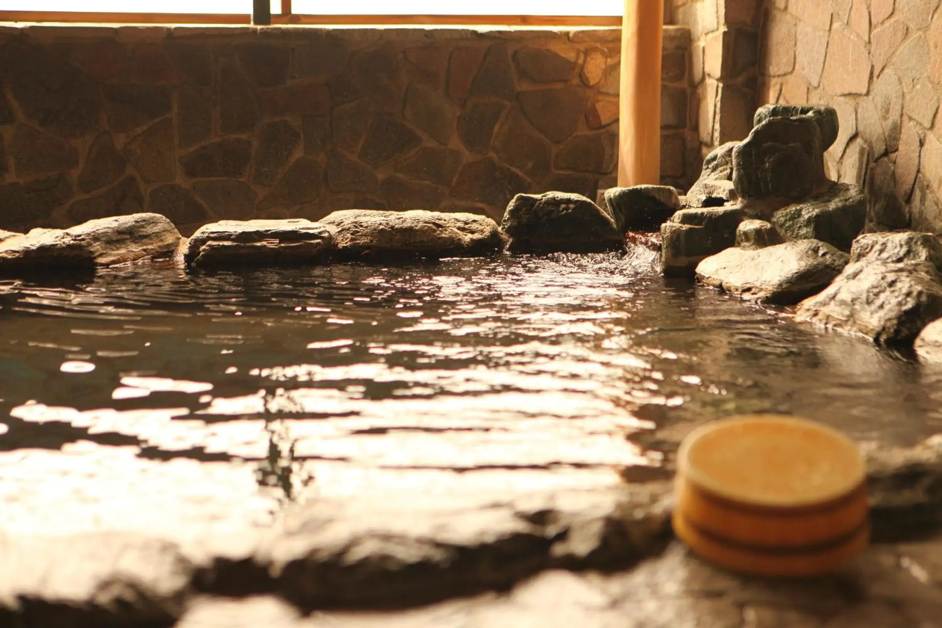 Hot Spring Bath in Hotel Hoshikawakan