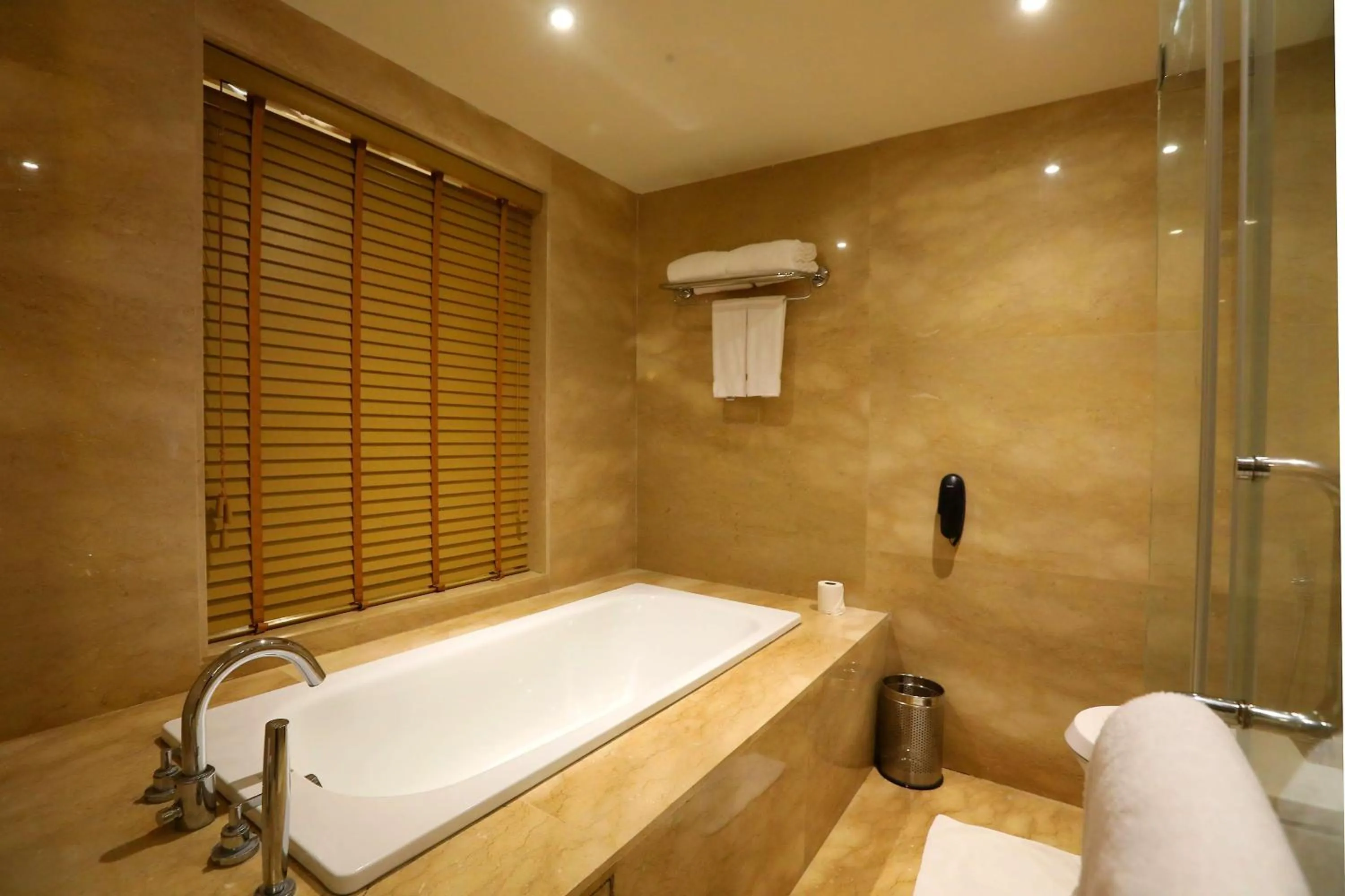 Bathroom in Radisson Blu Hotel Chennai City Centre