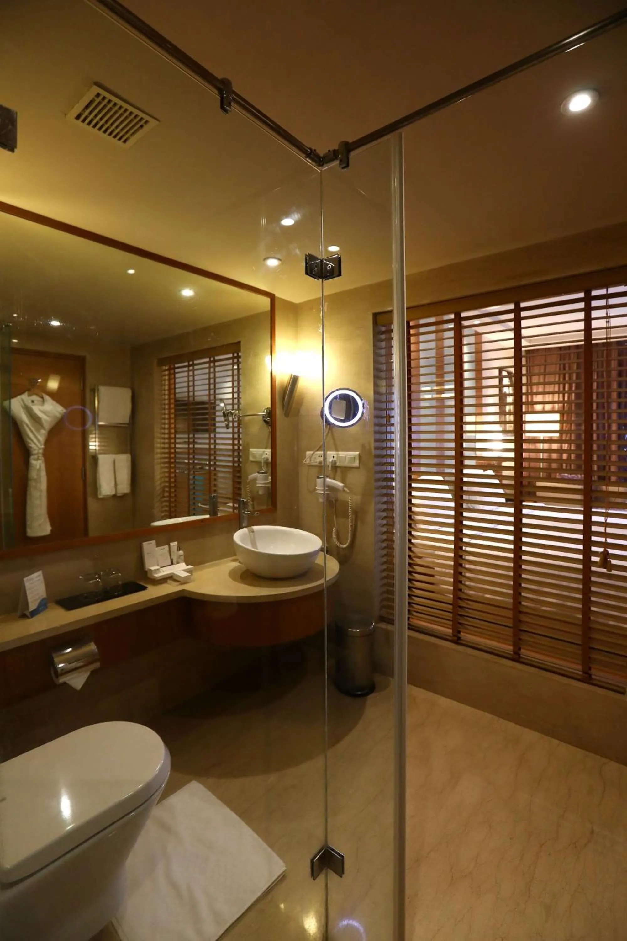 Bathroom in Radisson Blu Hotel Chennai City Centre
